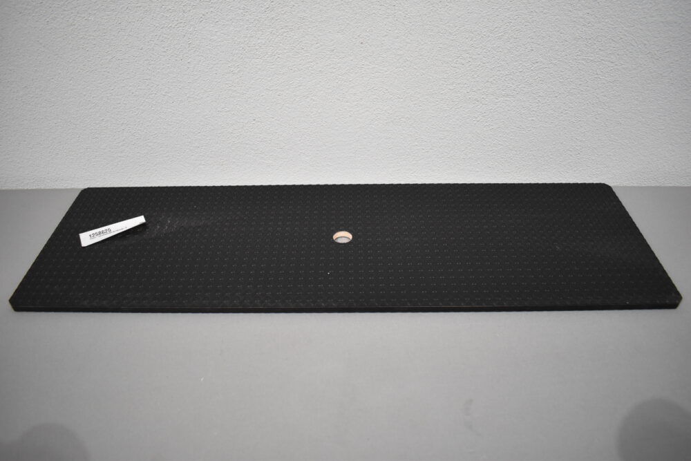 Raum-Servicedeckel; Bodendeckel 8x795x245mm Schwarz