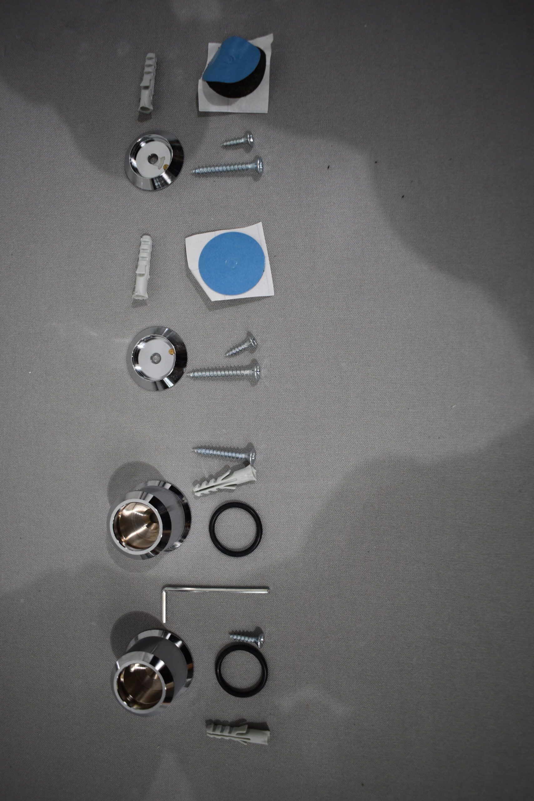 Funktionssäule 600x20mm Chrom