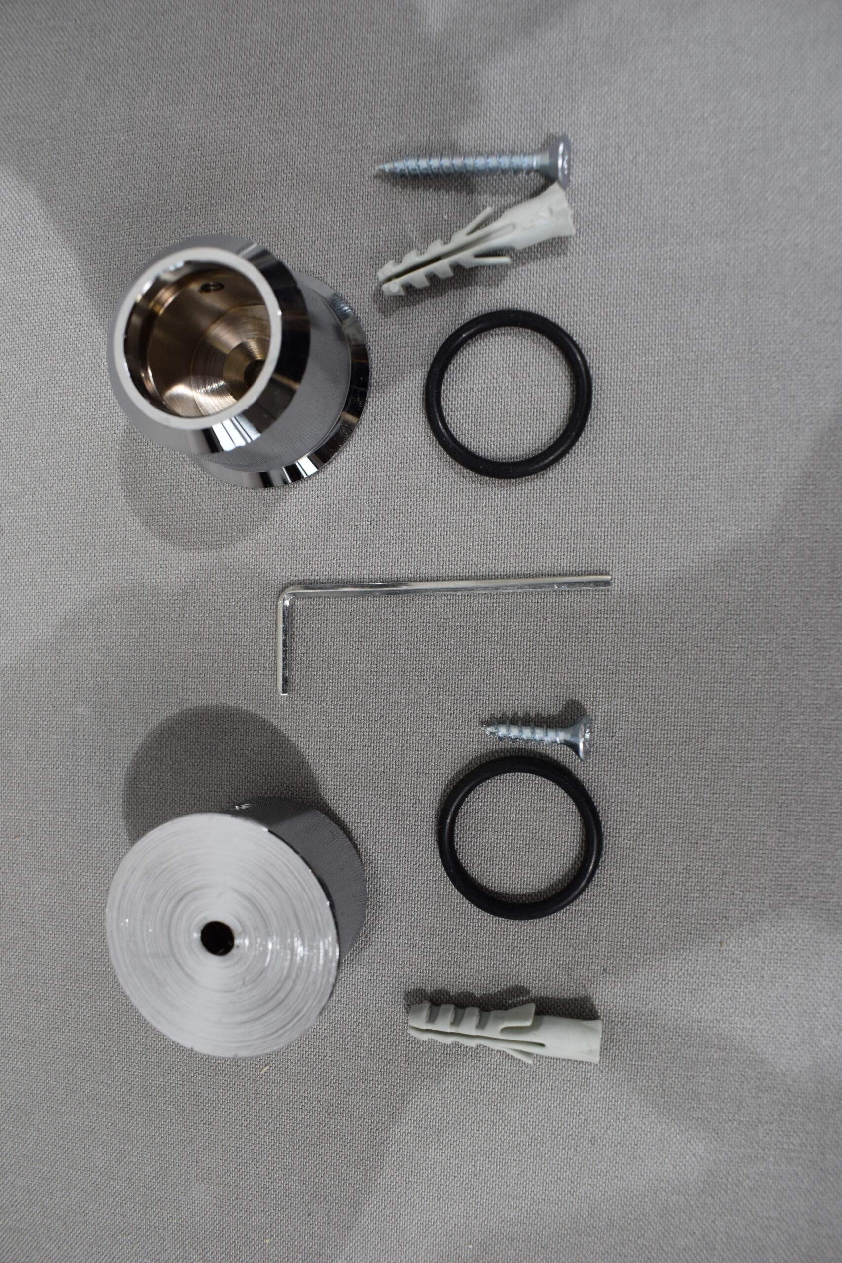 Funktionssäule 600x20mm Chrom