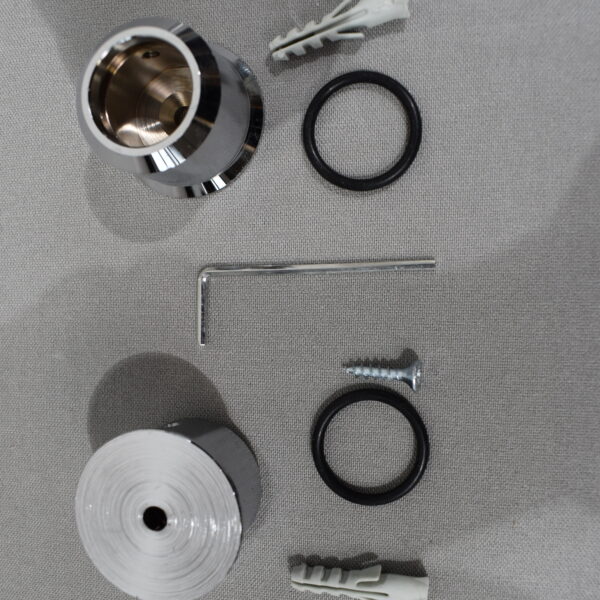 Funktionssäule 600x20mm Chrom