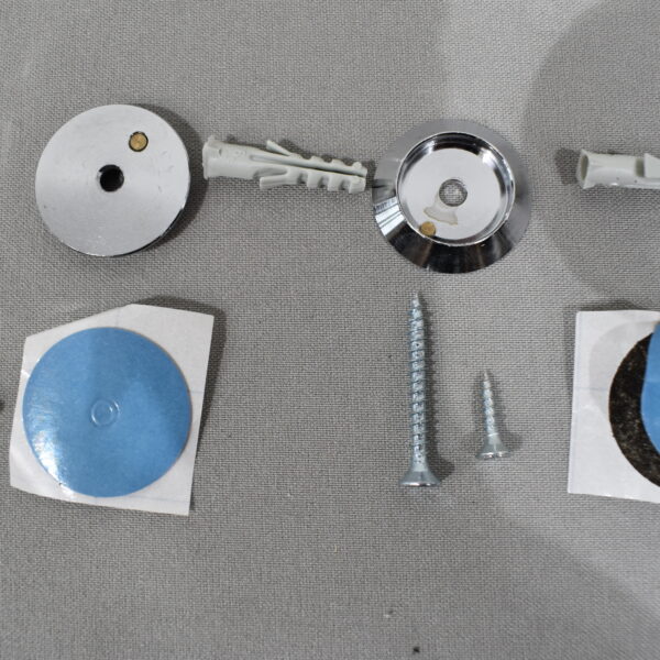 Funktionssäule 600x20mm Chrom