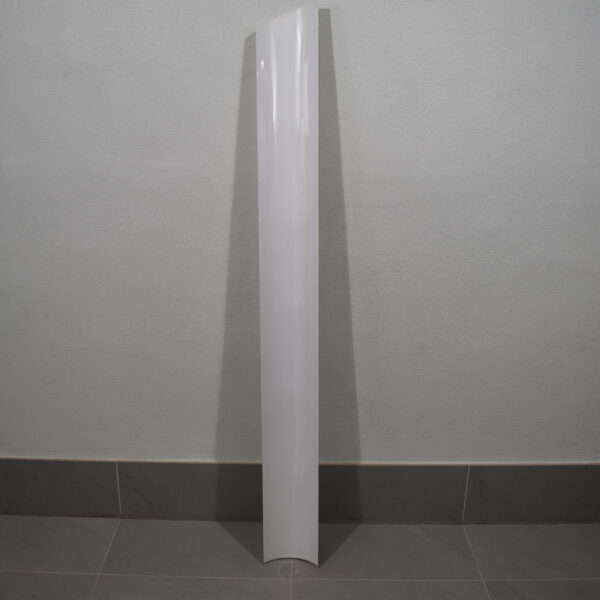 Naßzellen-Wandverkleidung für Längsbad Flair weiß