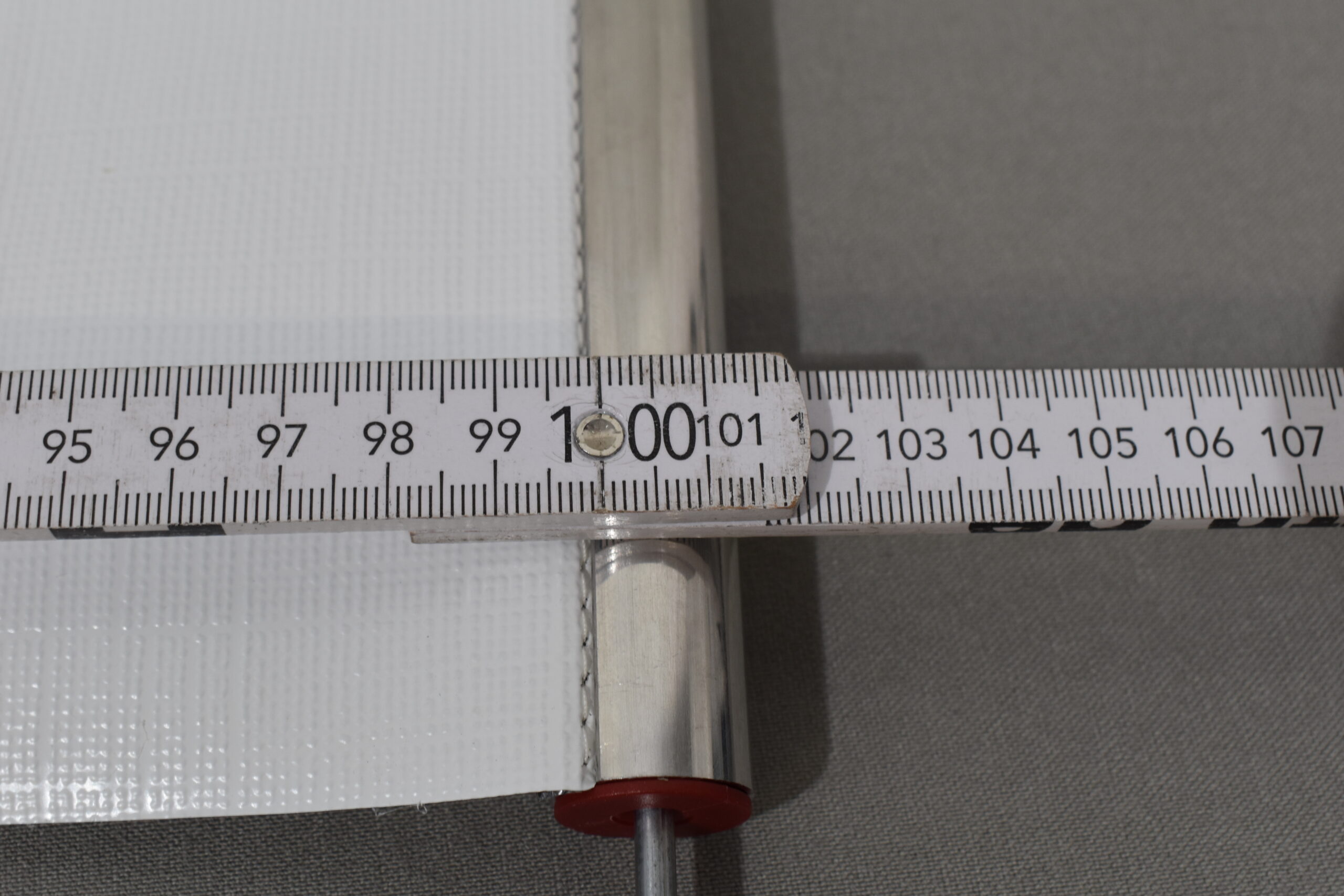 Verdunklungs-Rollo 360x1010mm weiß