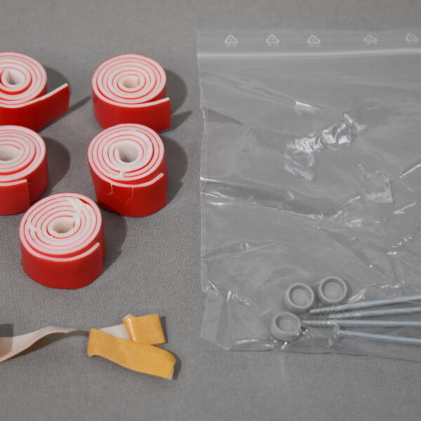 Verdunklungs-Rollo 360x1010mm weiß