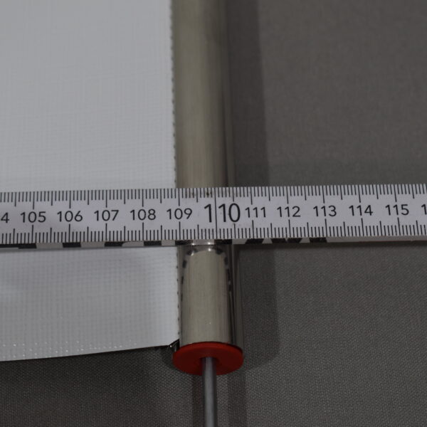 Verdunklungs-Rollo 320x1110mm weiß