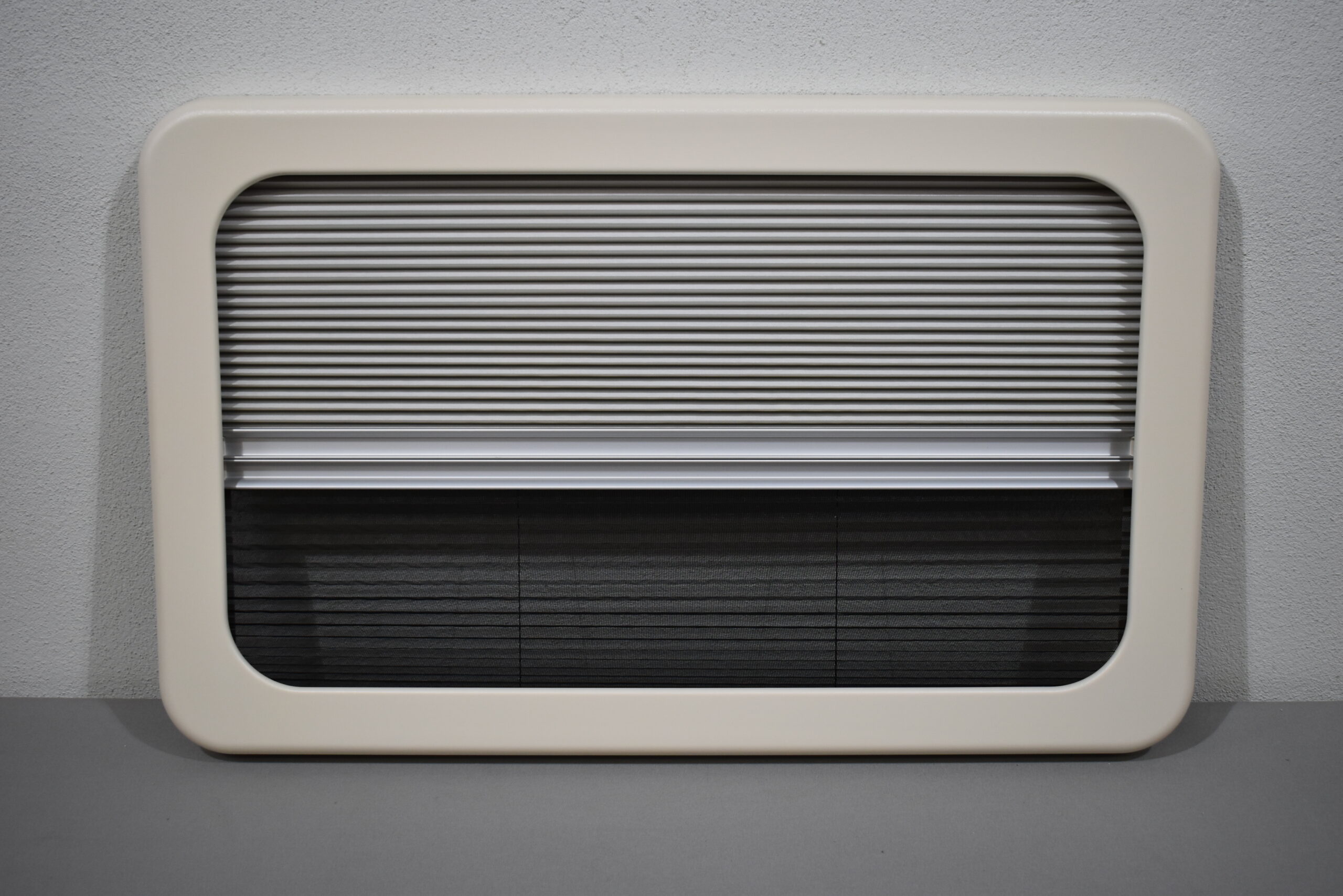 Kombi-Rollo 720x410mm Cremeweiß