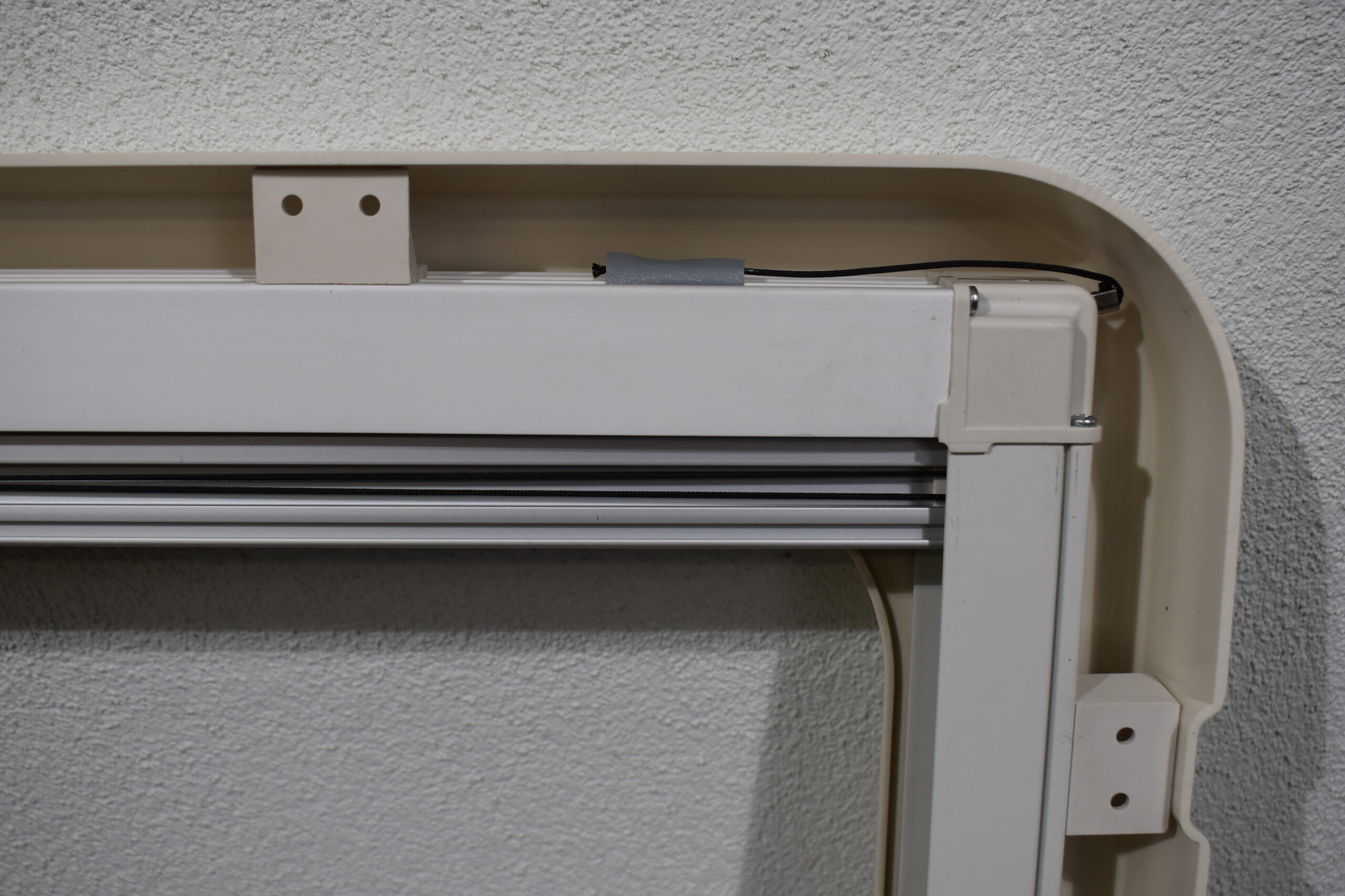 Kombi-Rollo 720x410mm Cremeweiß