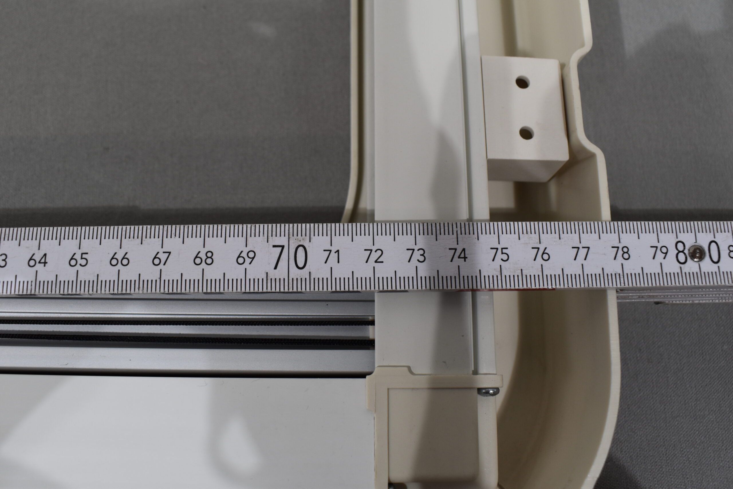 Kombi-Rollo 720x410mm Cremeweiß