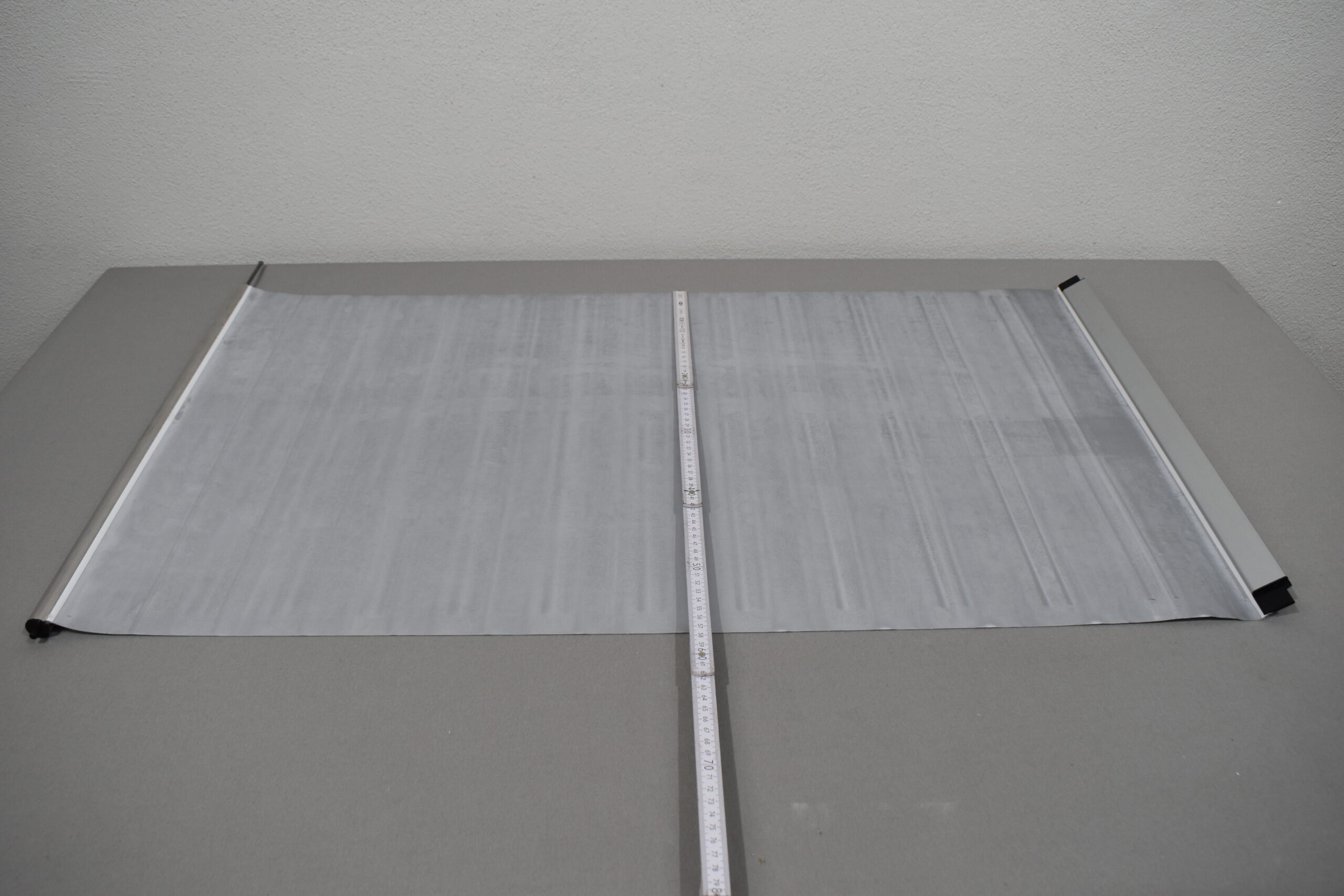 Verdunklungs-Rollo 560x1000mm silber