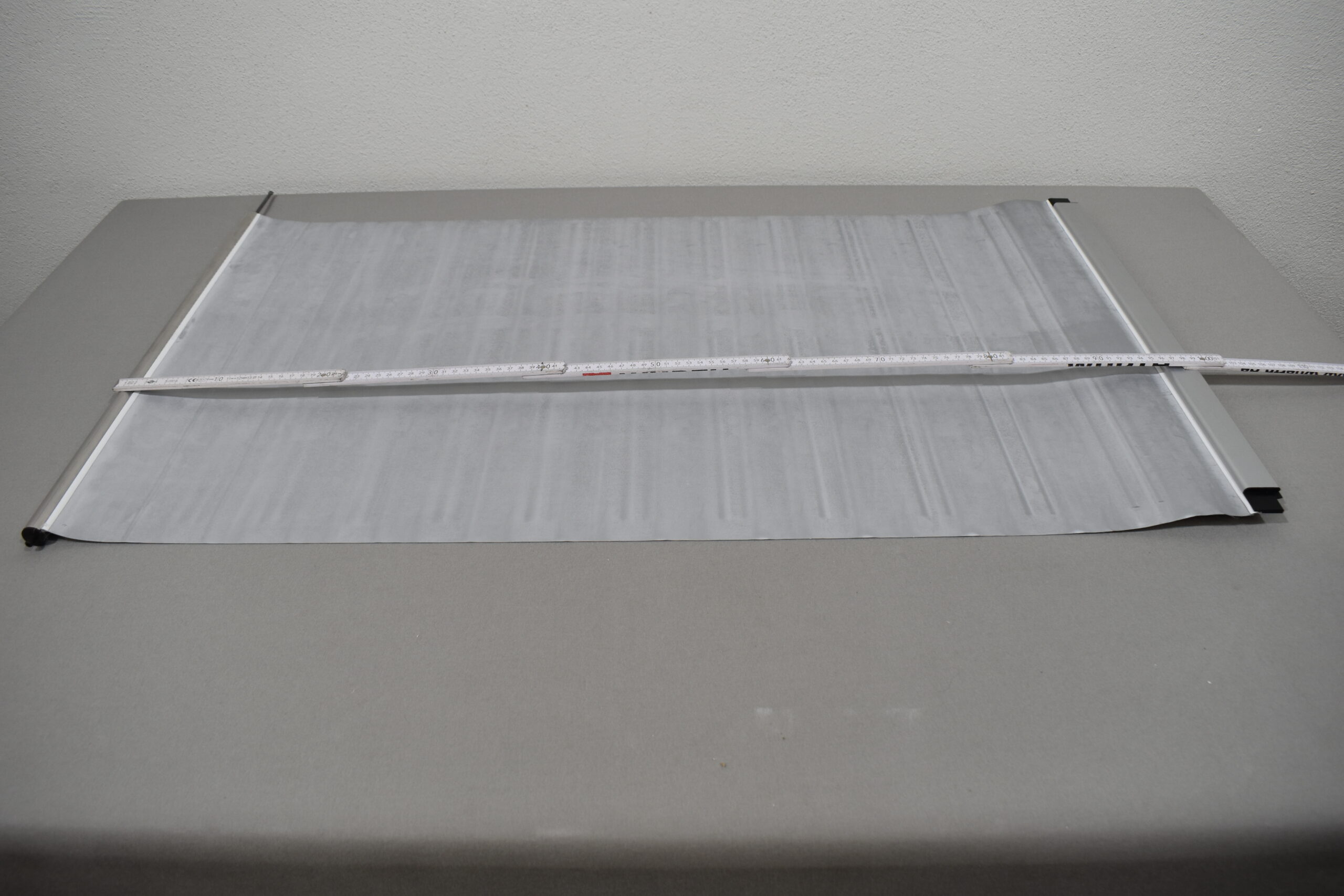 Verdunklungs-Rollo 560x1000mm silber