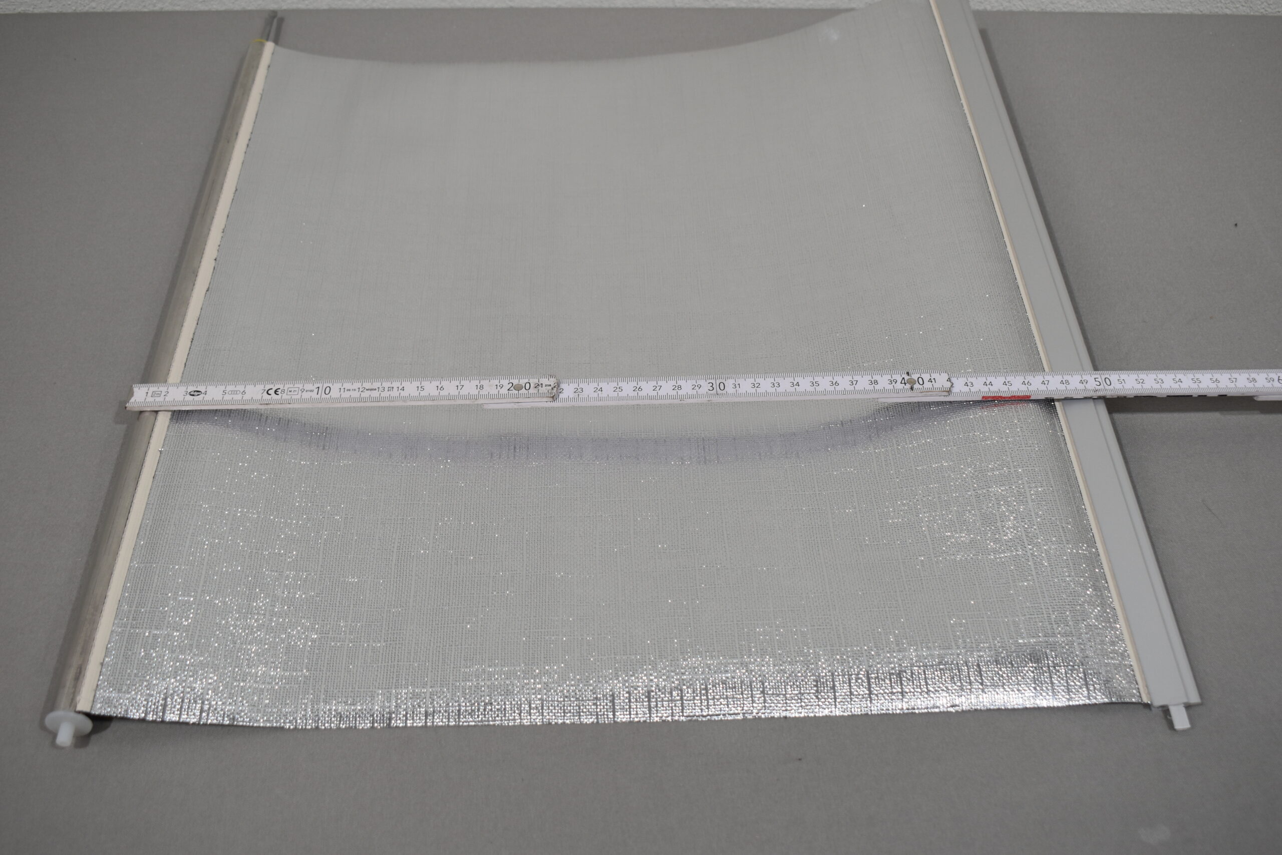 Verdunklungs-Rollo 530x500mm Alu