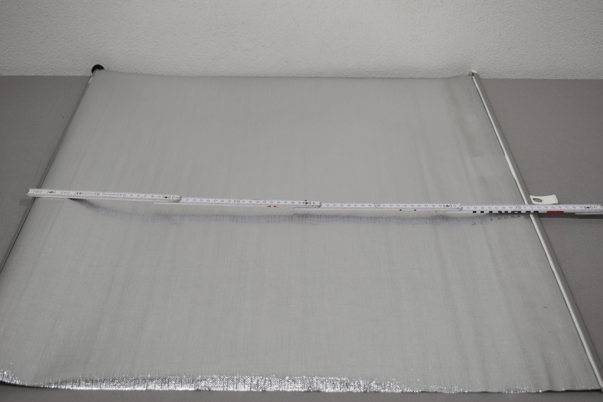 Verdunklungs-Rollo 800x730mm Alu