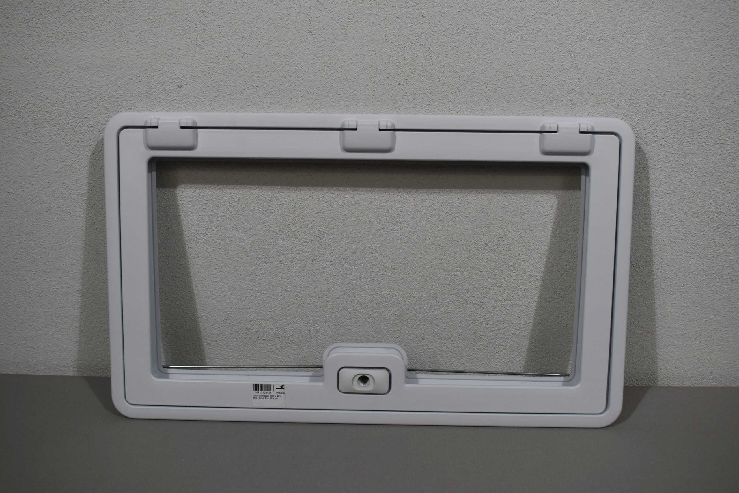 Serviceklappe 700x405mm weiß