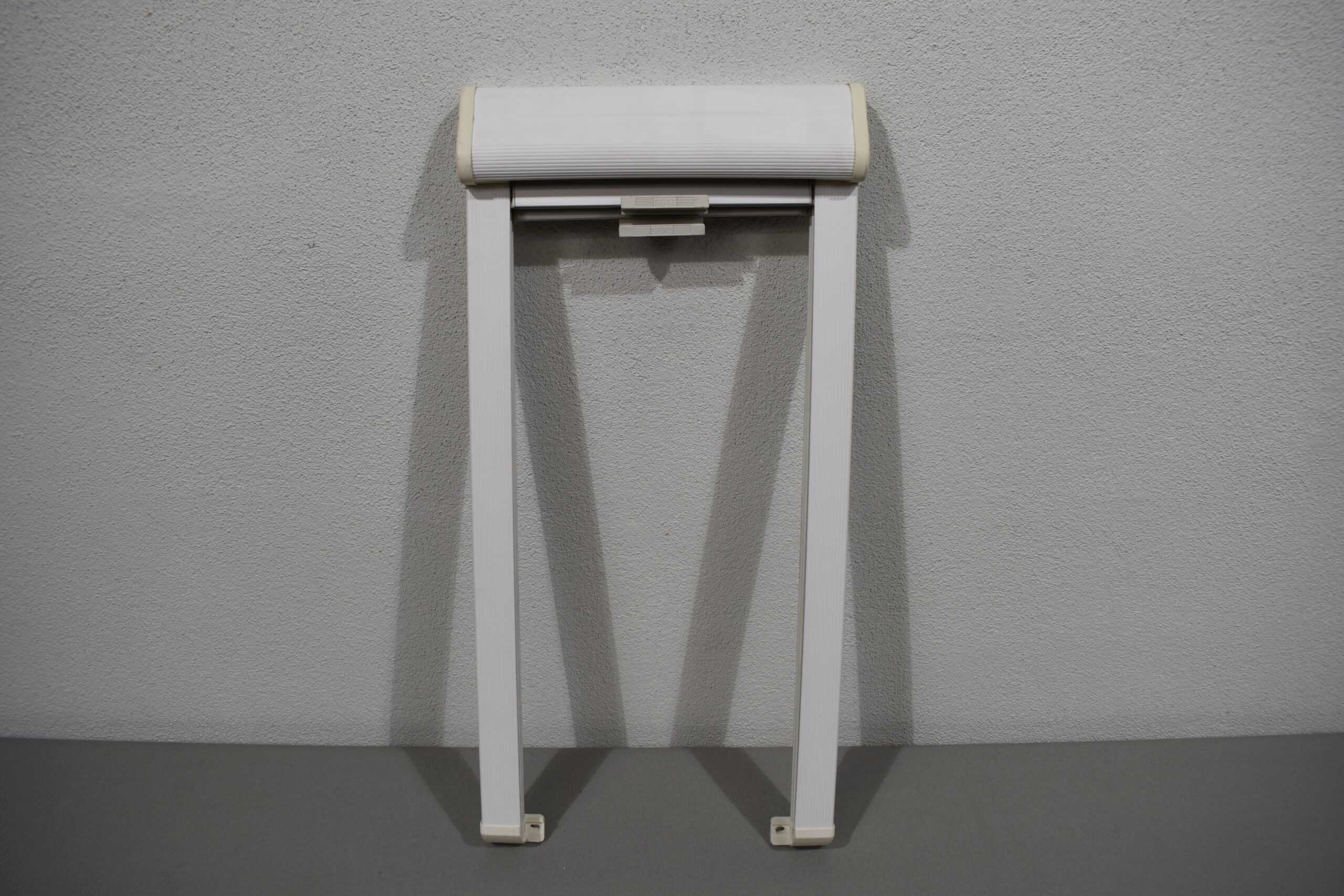 Kombi-Rollo mit Rahmen 215x500mm weiß