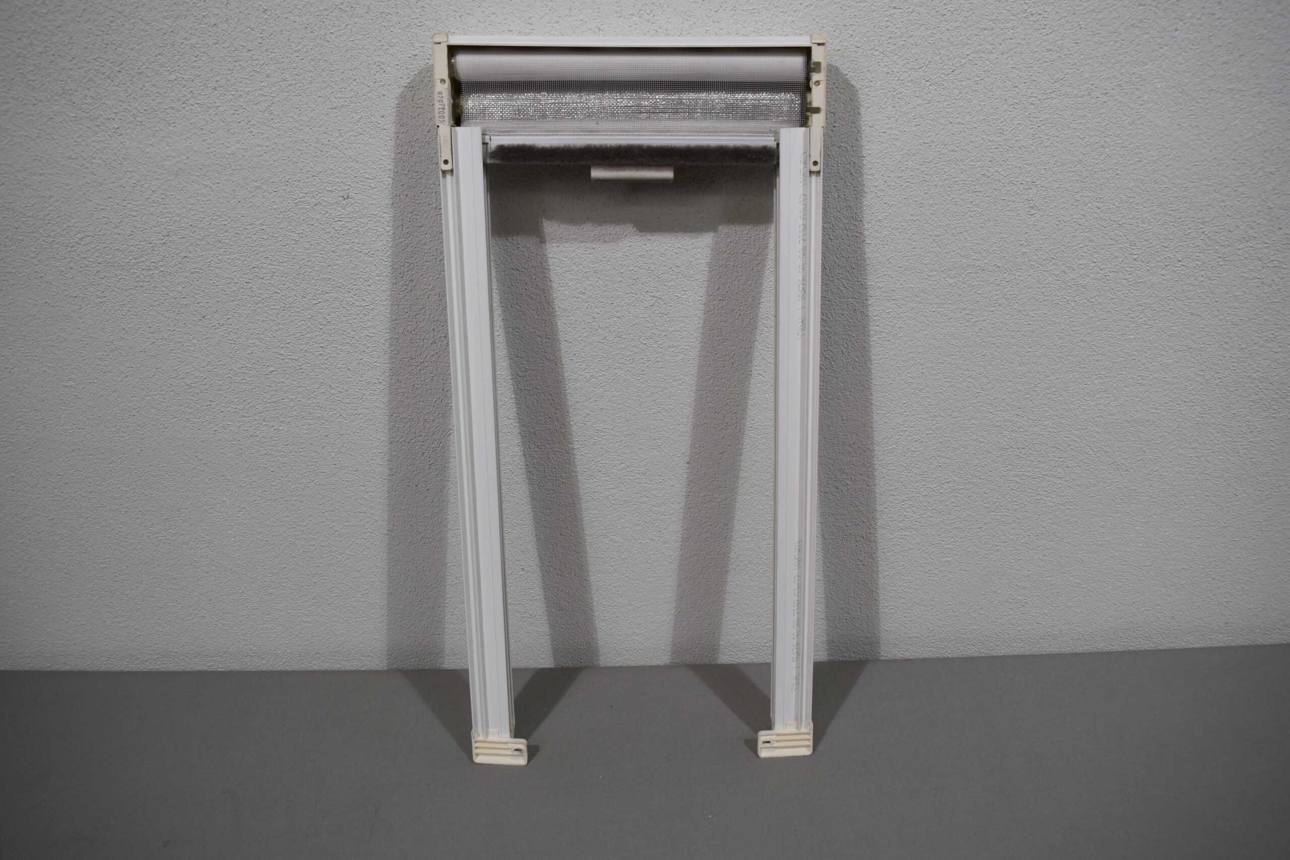 Kombi-Rollo mit Rahmen 215x500mm weiß