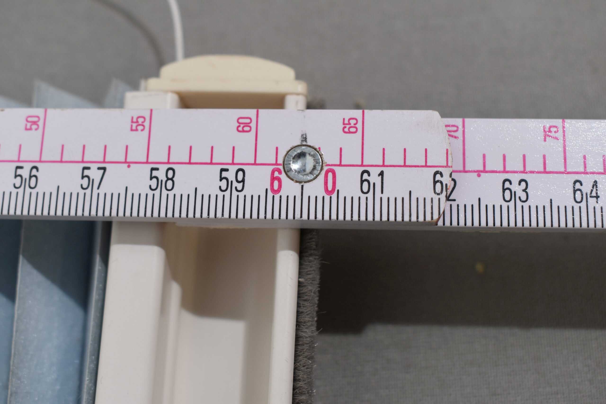 Plissee 180x600mm blau