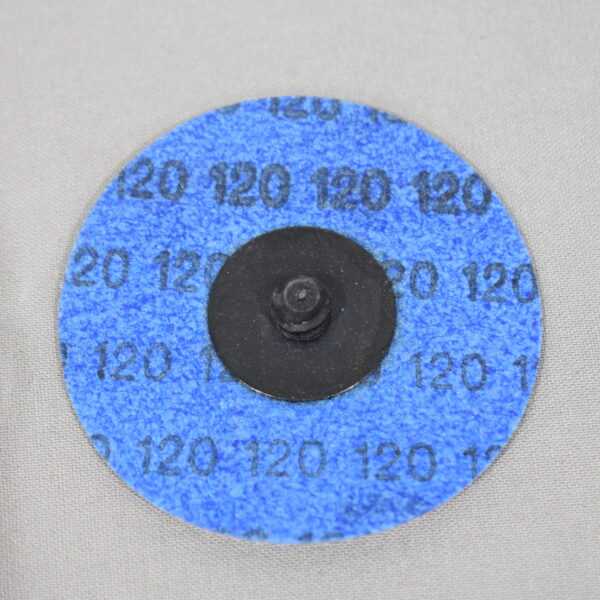 Zebra Mini-Fiberscheibe Zirkonkorund Korn 120