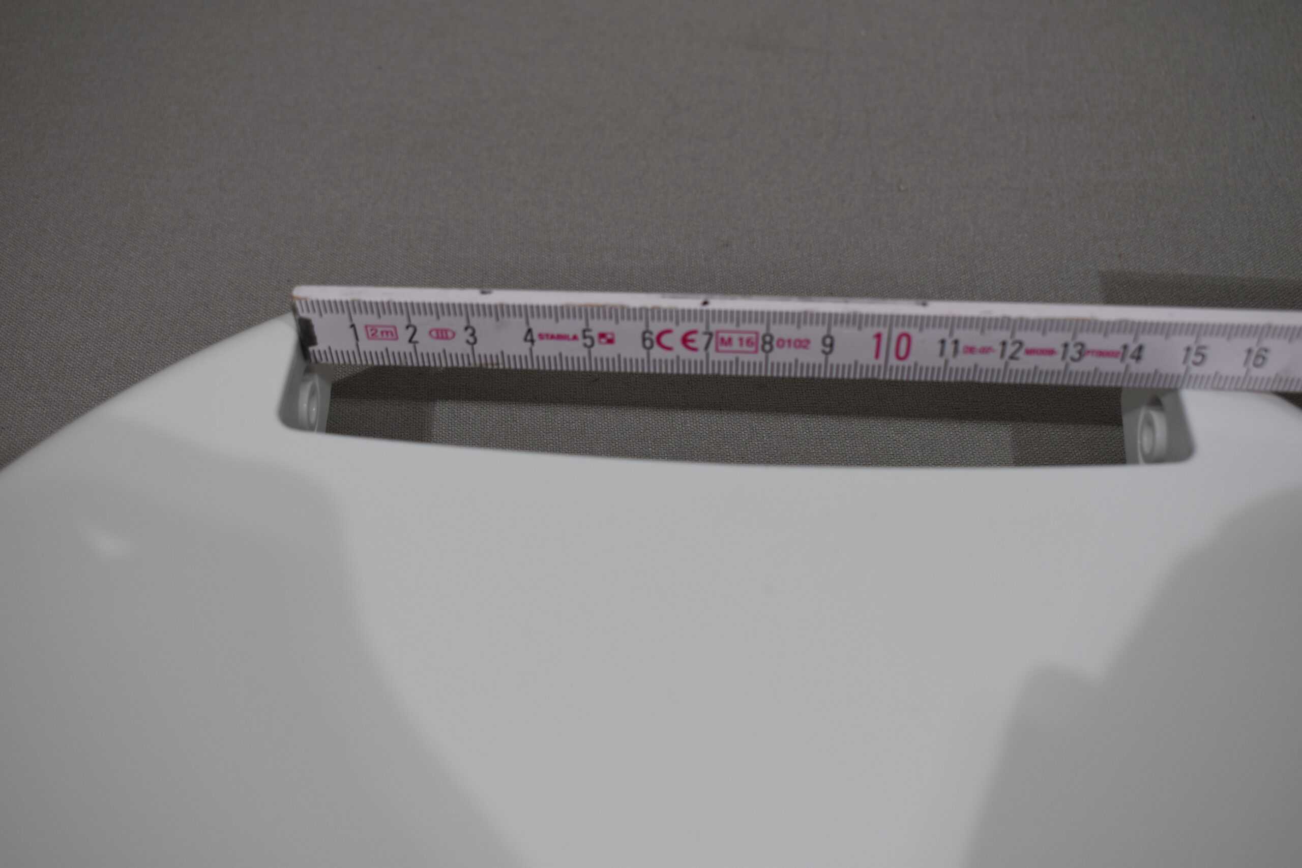 Thetford Toilettensitz mit Deckel weiß