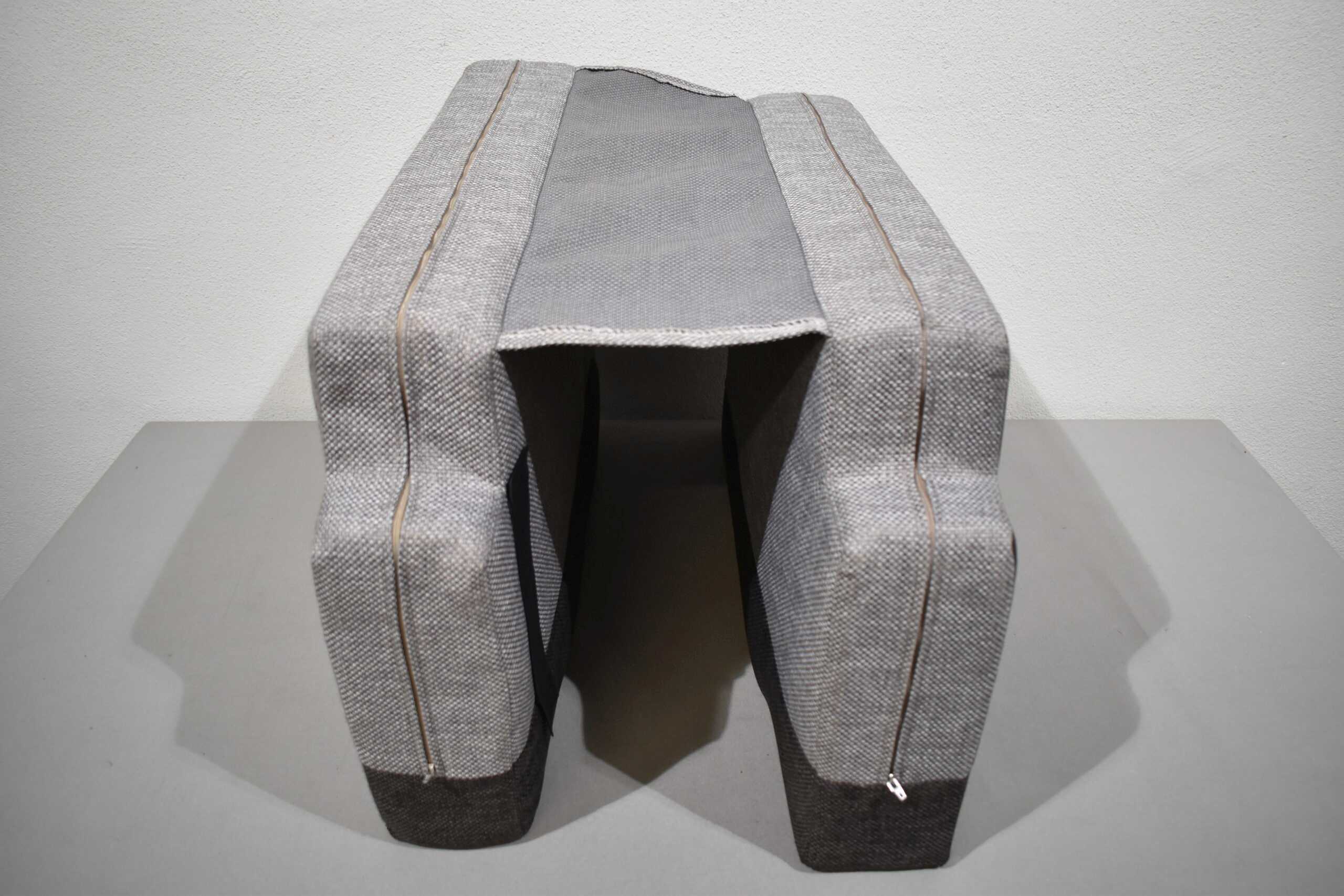 Sitzpolster 410x110x660mm grau