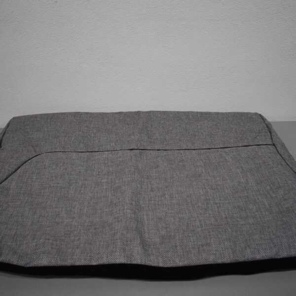 Polsterbezug 650x110x960mm grau/schwarz