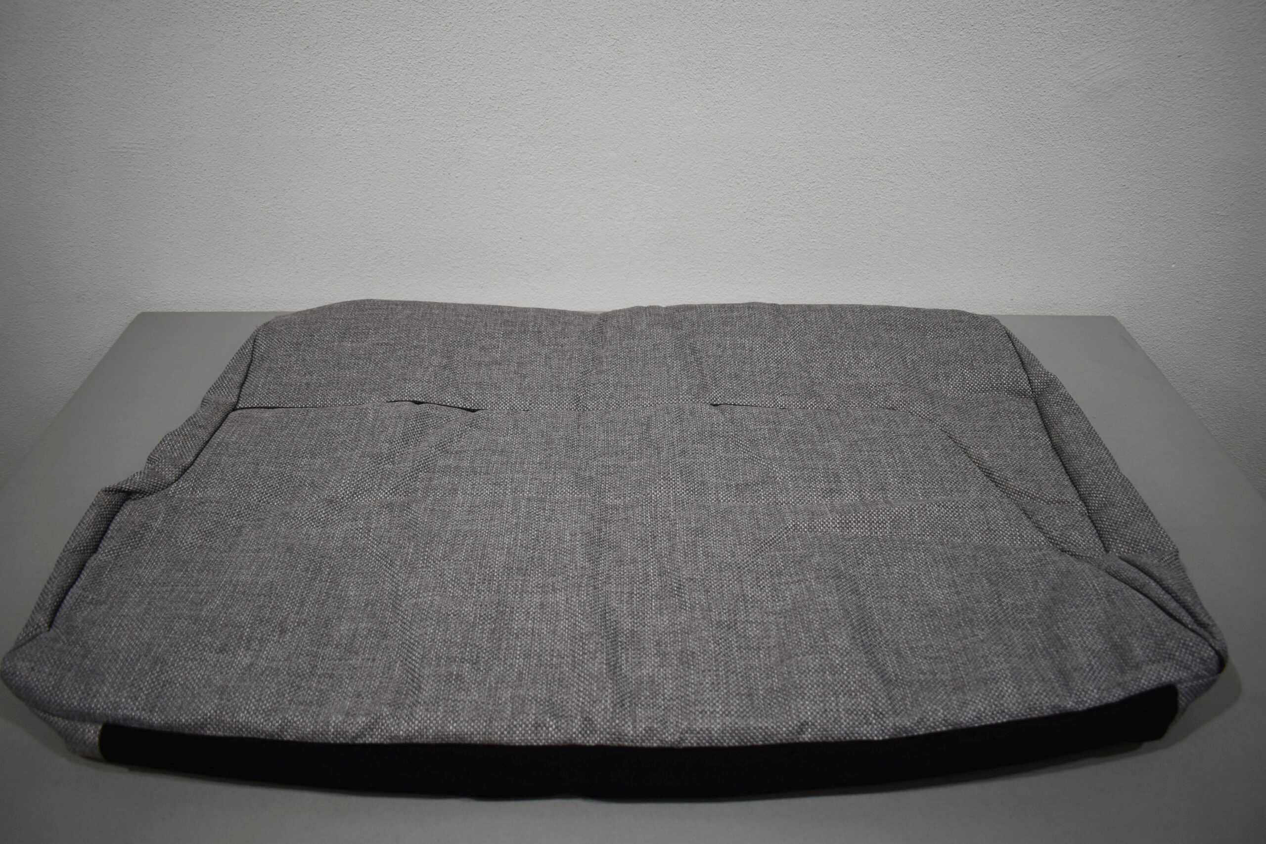 Polsterbezug 650x110x960mm grau/schwarz