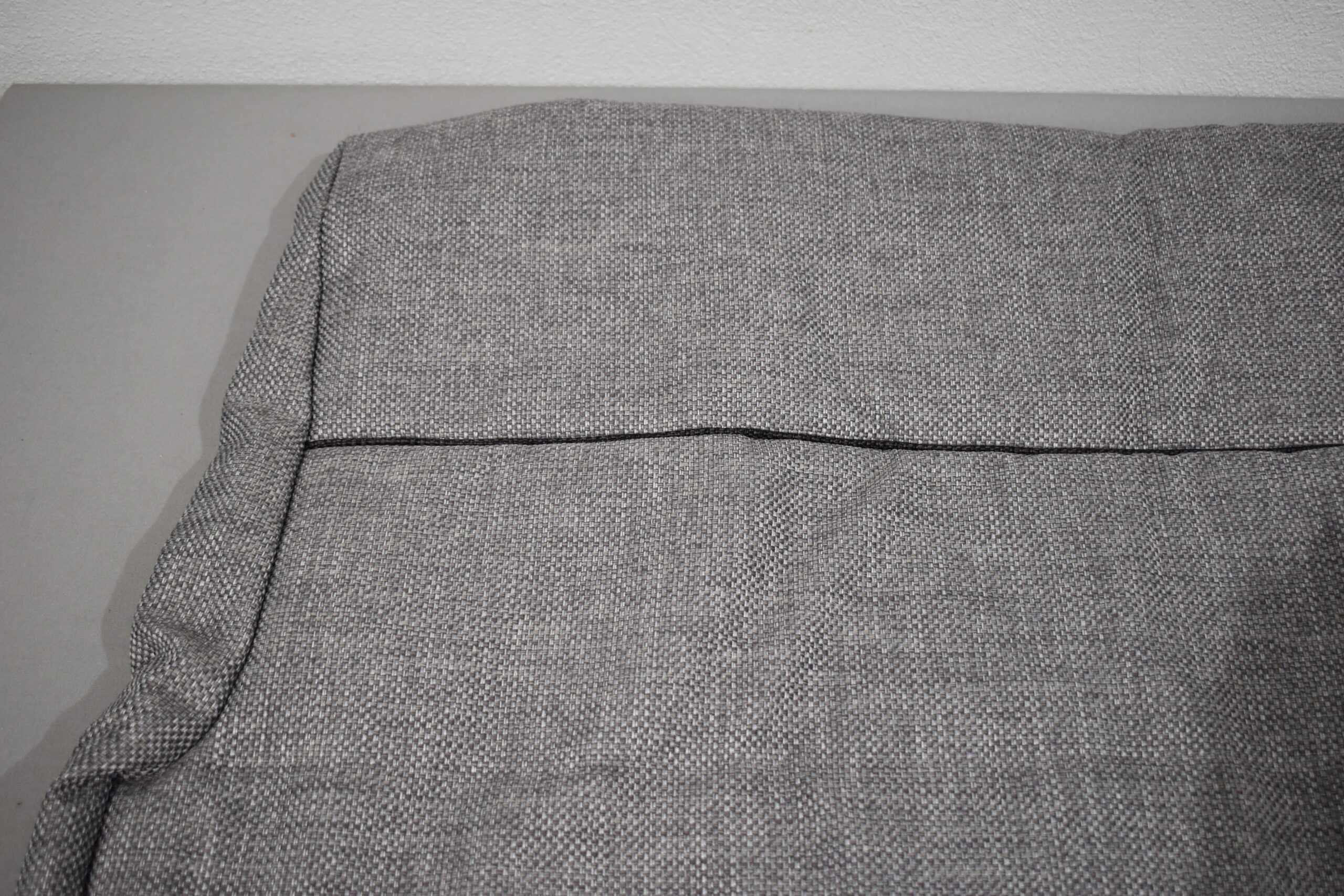 Polsterbezug 650x110x960mm grau/schwarz