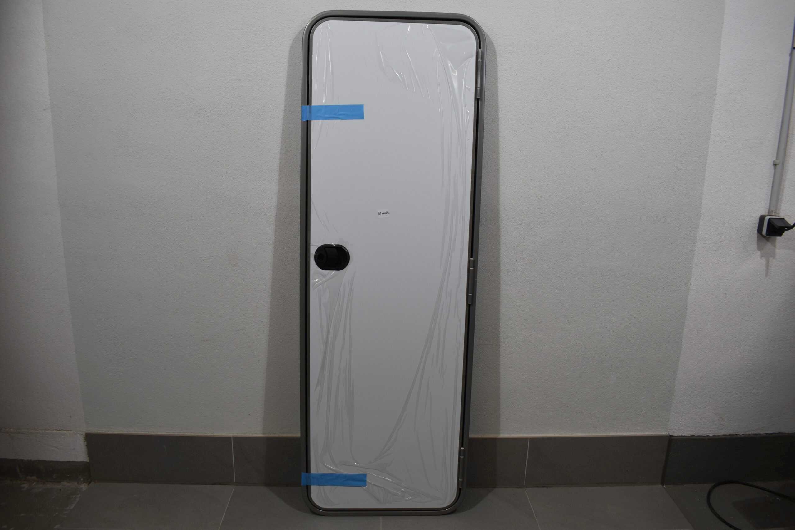 Aufbautür 1820x605mm weiß