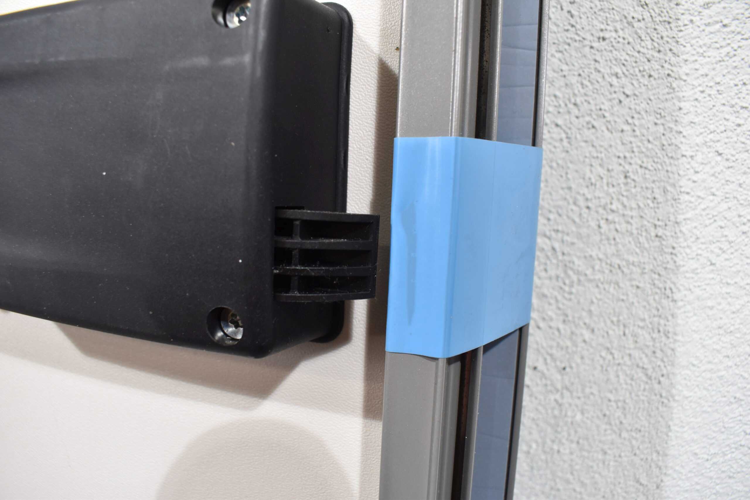 Aufbautür 1820x605mm weiß