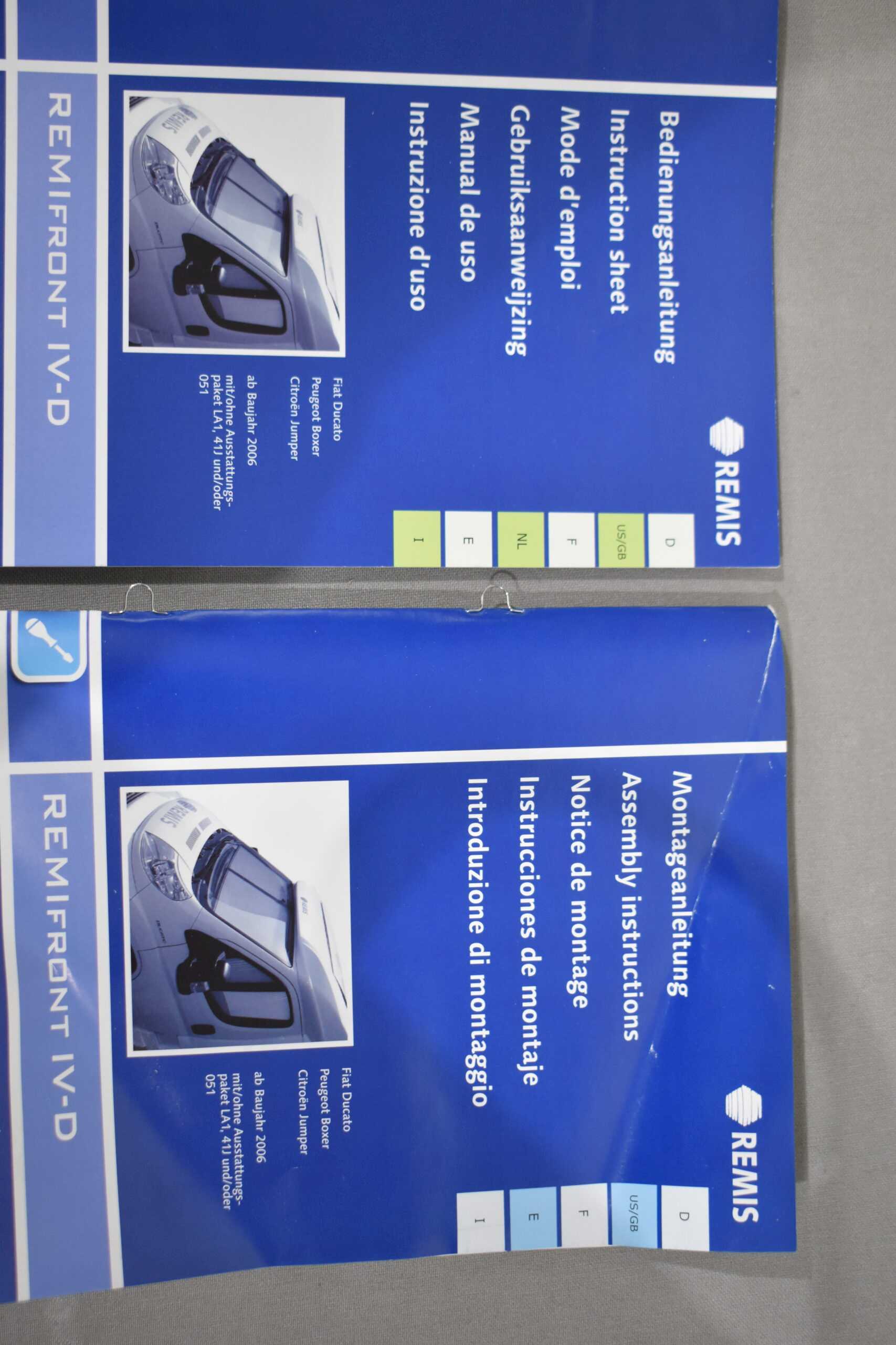 Remis Verdunklungs-Plissee für Fahrerkabine