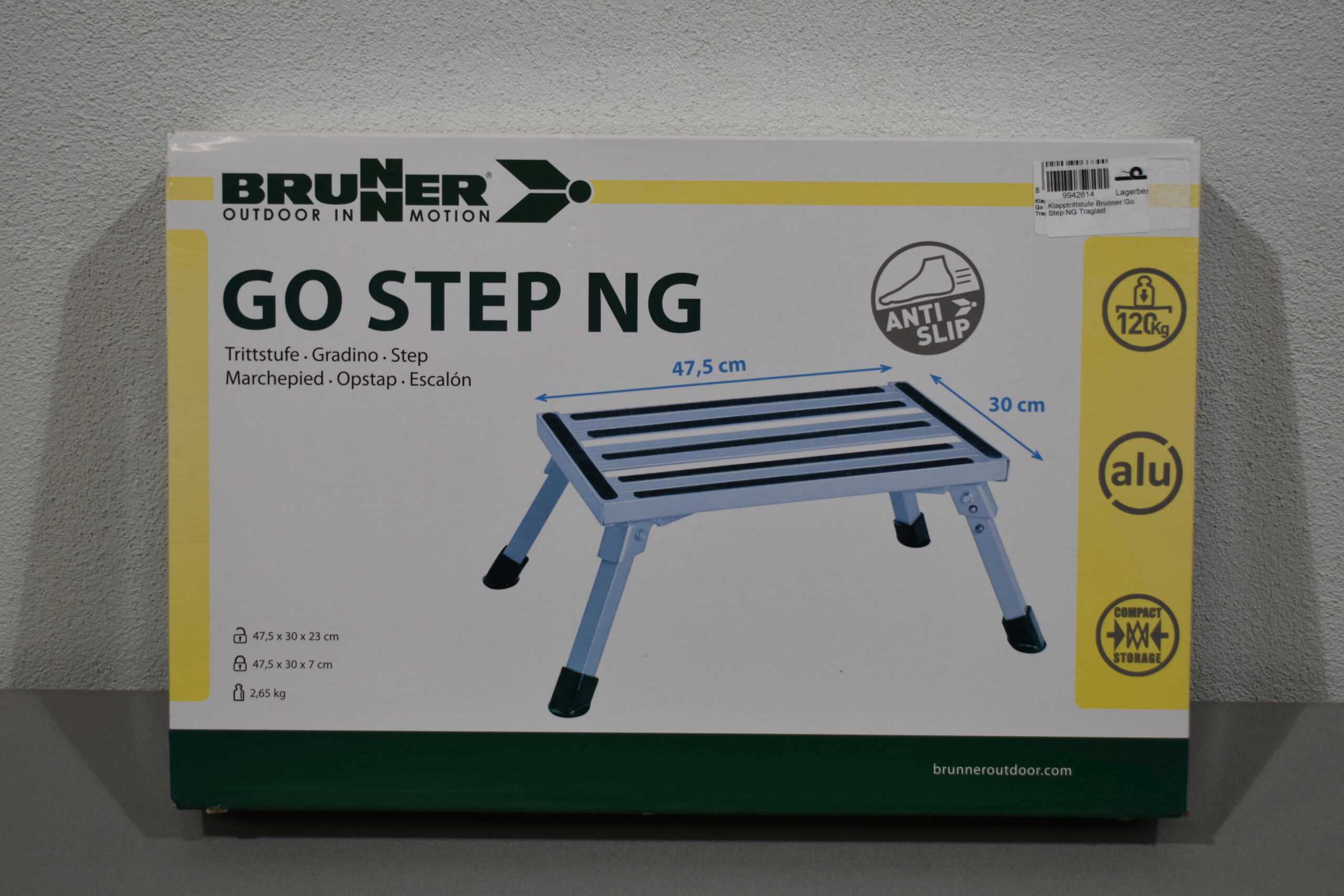 Brunner Trittstufe 230x300x475mm Anti-Rutsch
