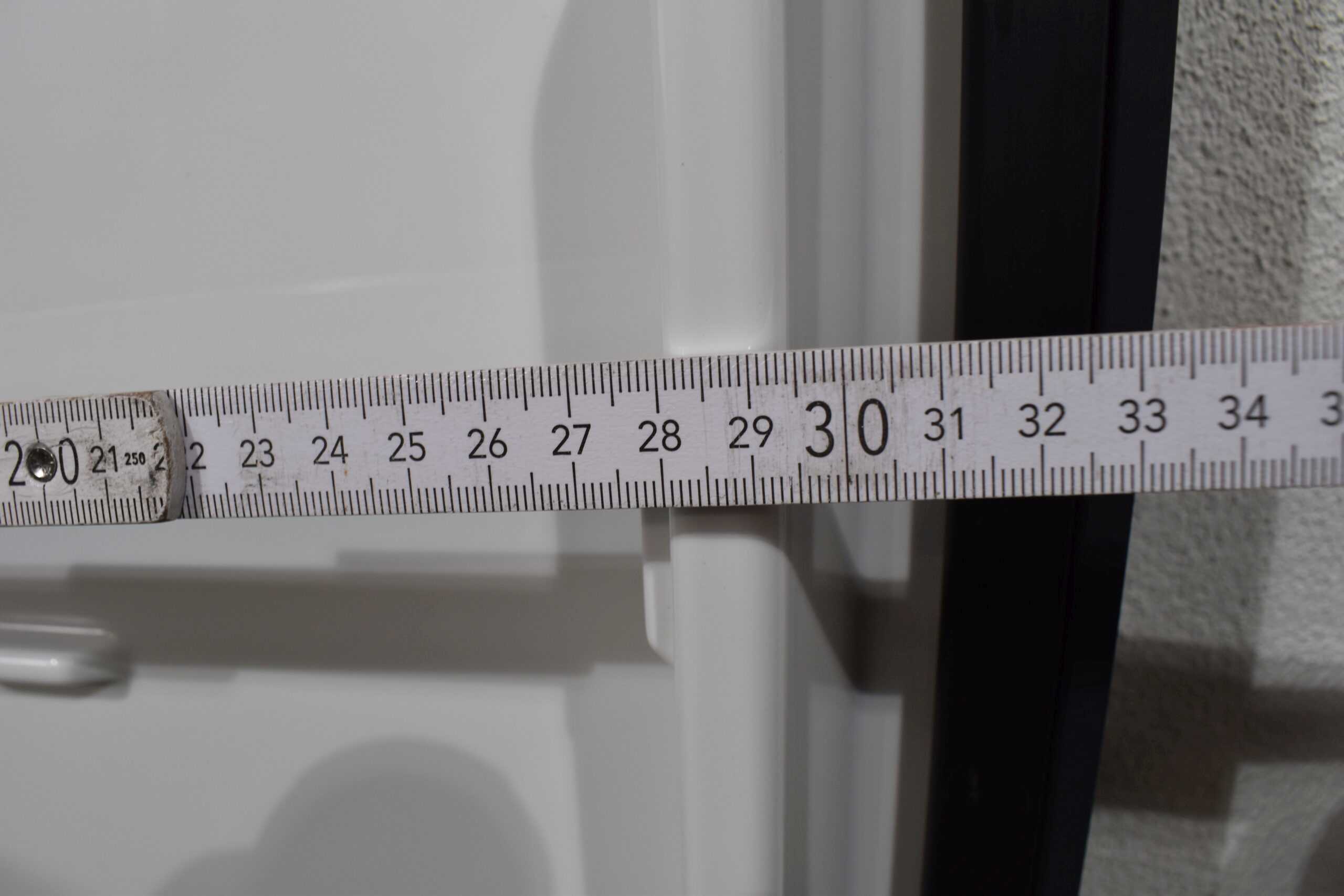 Kühlschranktür ohne Türblende 1225x415mm