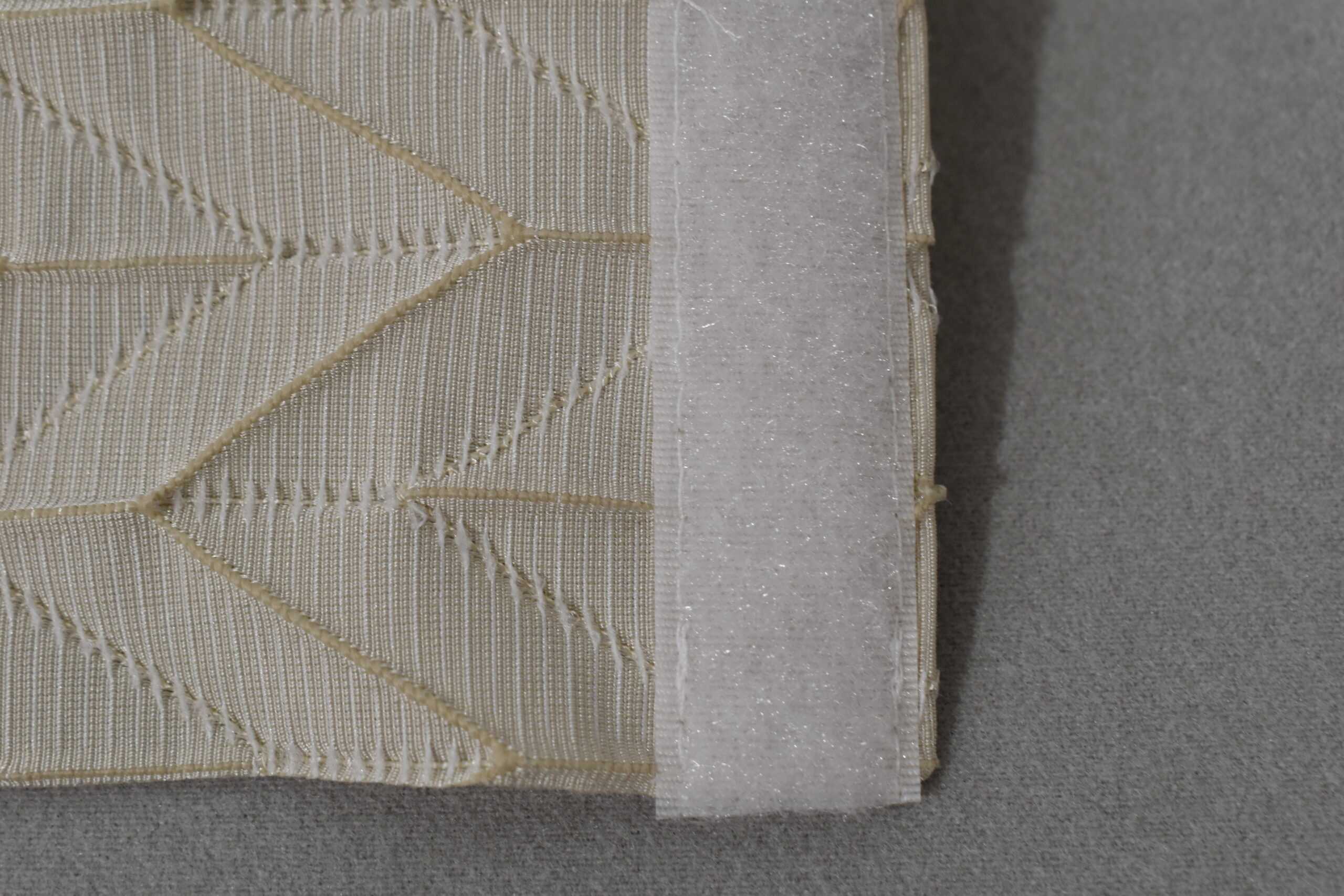 Seitenzug-Rollo-Satz Linos mit Bordüre weiß/beige