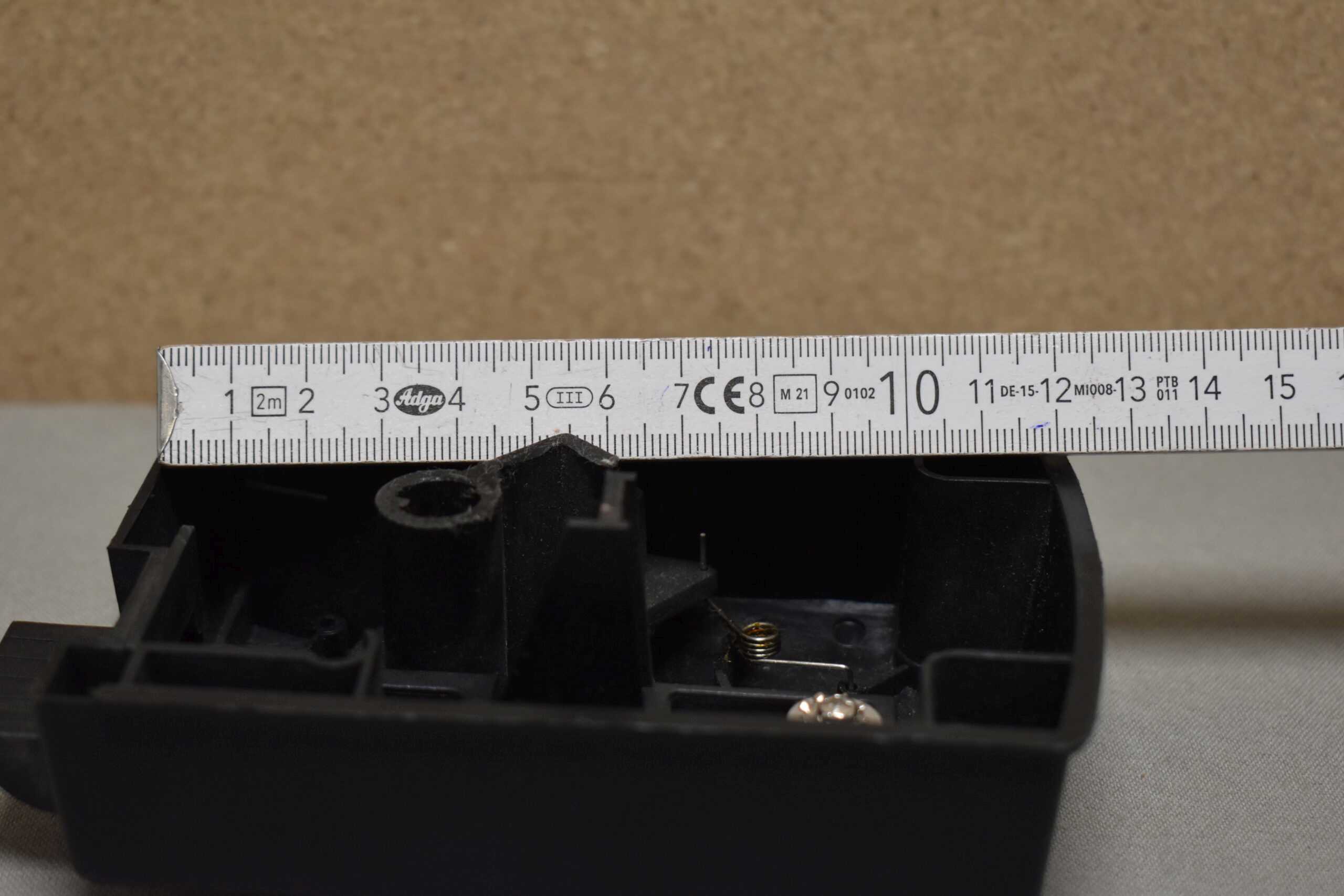 Türgriff 85x122mm beige