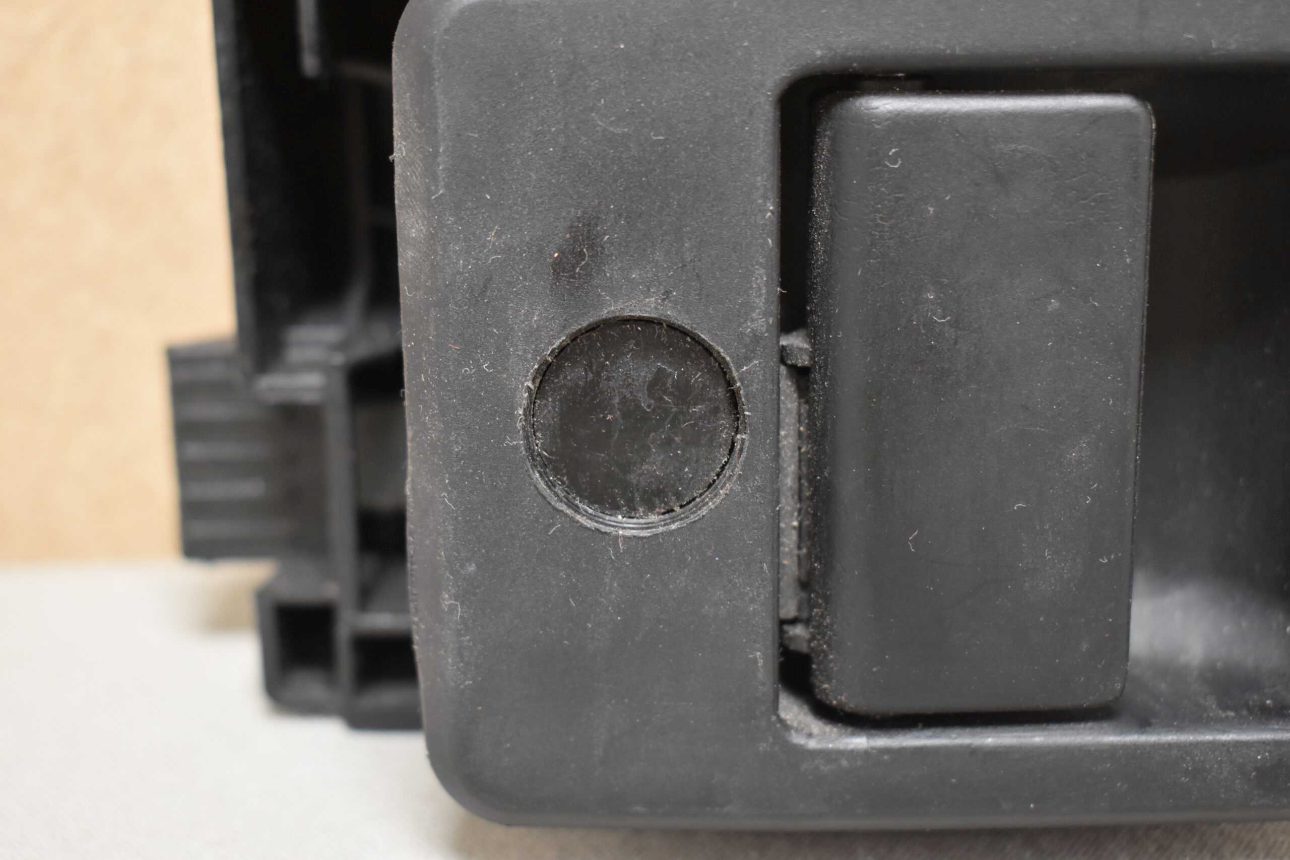 Türgriff 85x122mm schwarz