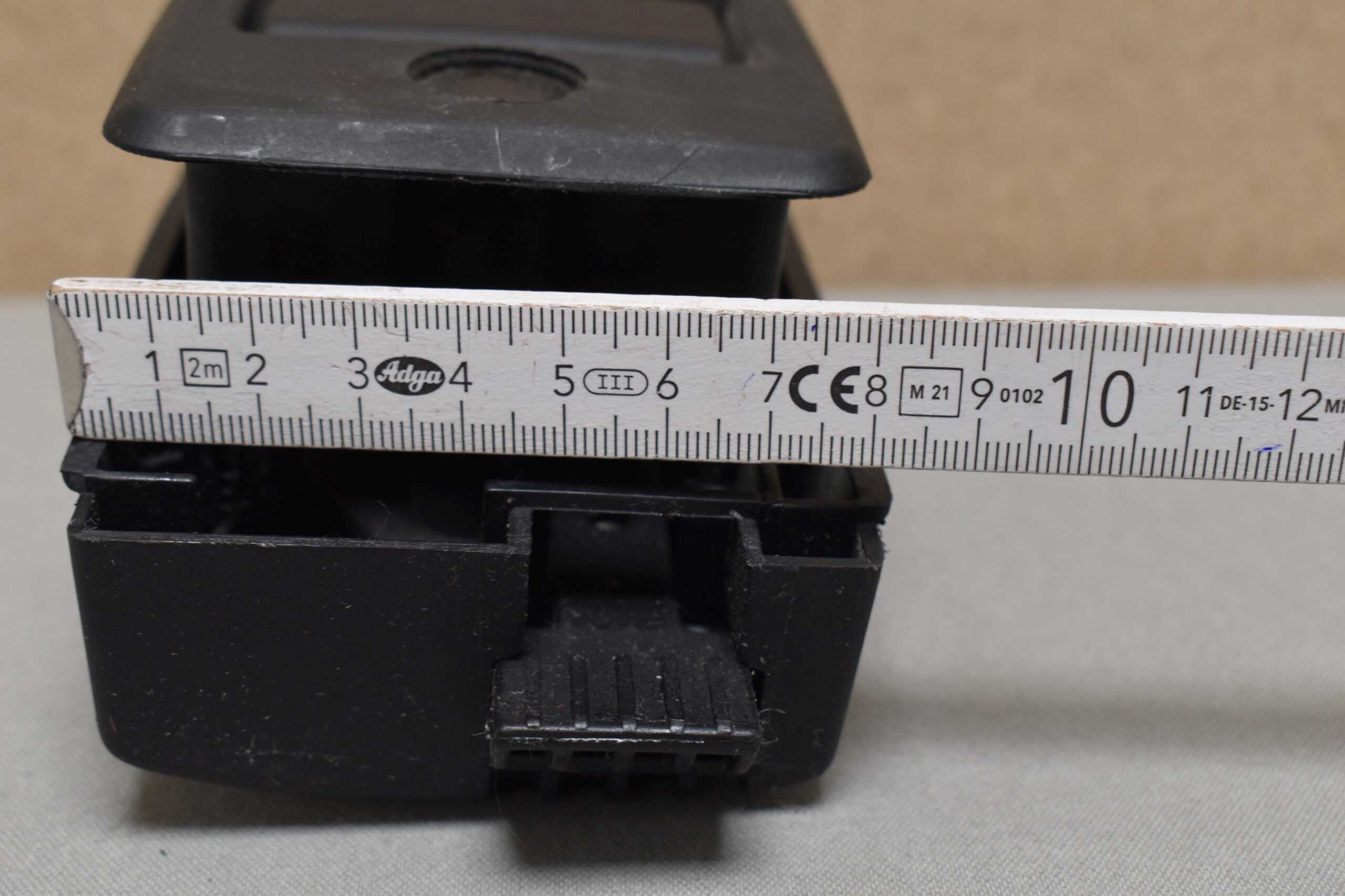 Türgriff 85x122mm schwarz