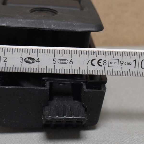 Türgriff 85x122mm schwarz