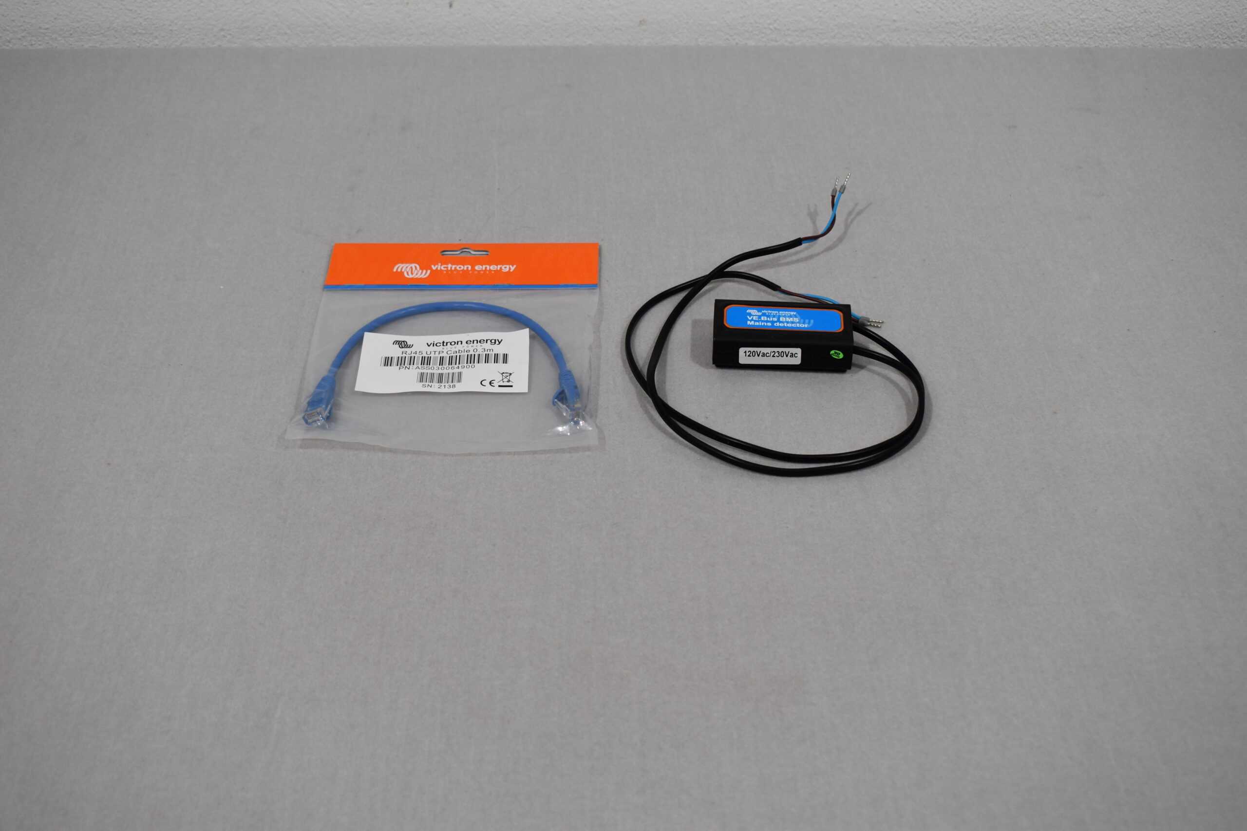 Victron Energy Batterie Managment mit LAN Kabel