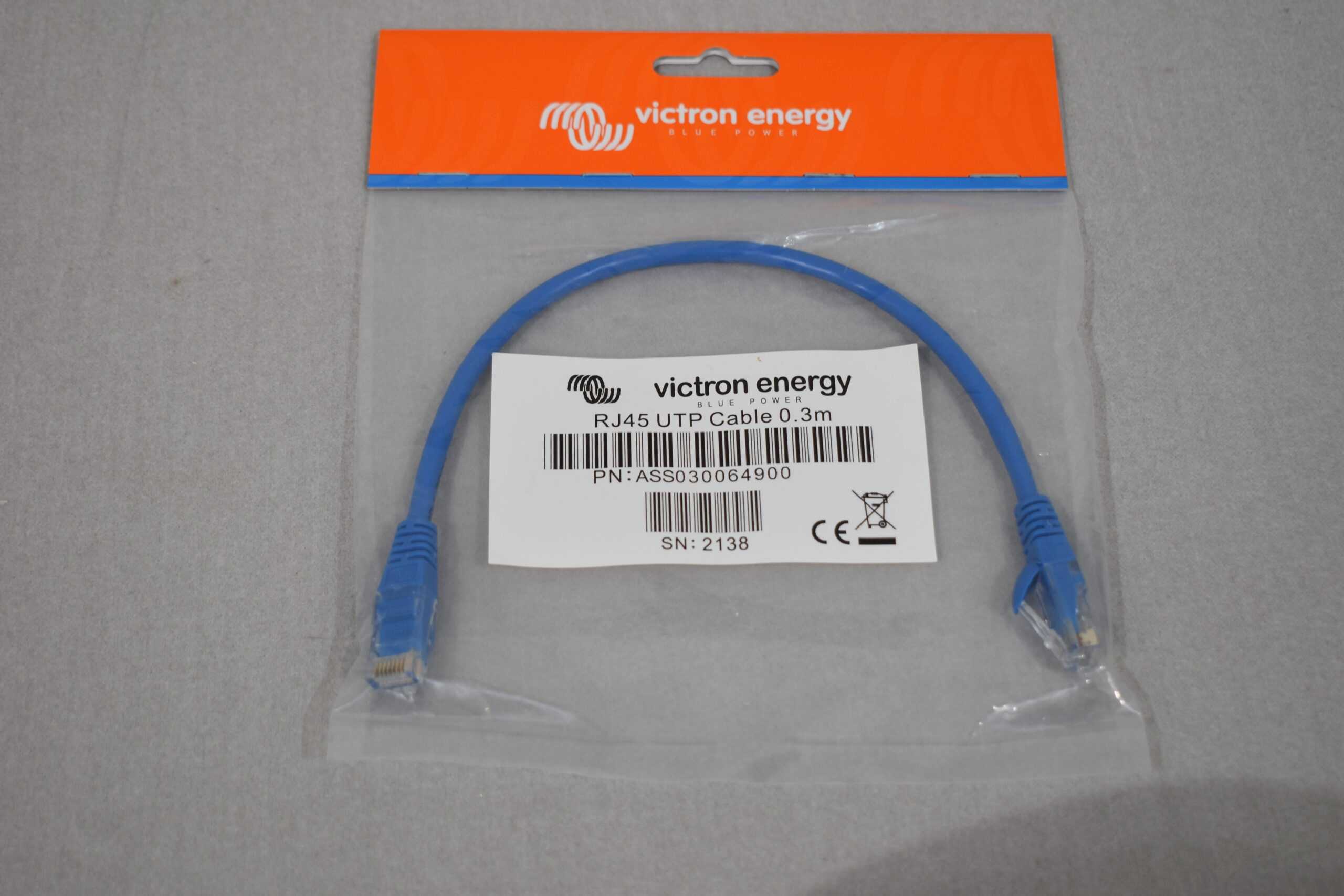 Victron Energy Batterie Managment mit LAN Kabel