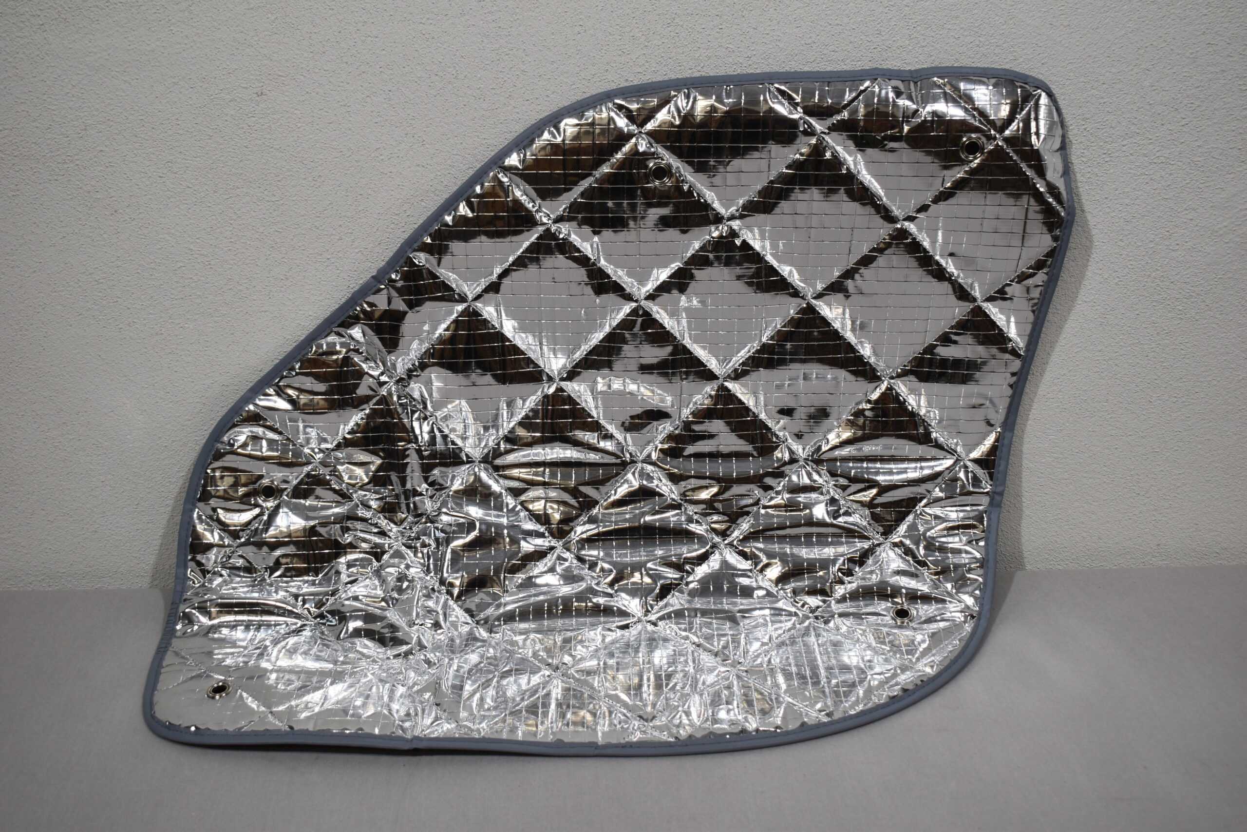 Fahrerhaus Winterisoliermatte 3-teilig grau