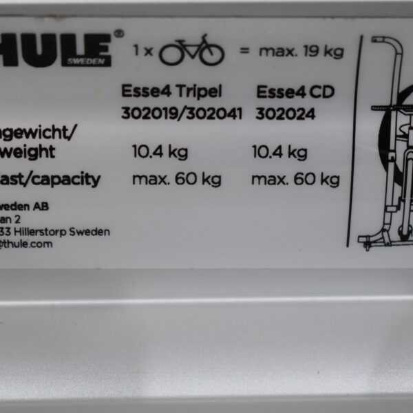 Thule Fahrradträger Esse4 Tripel