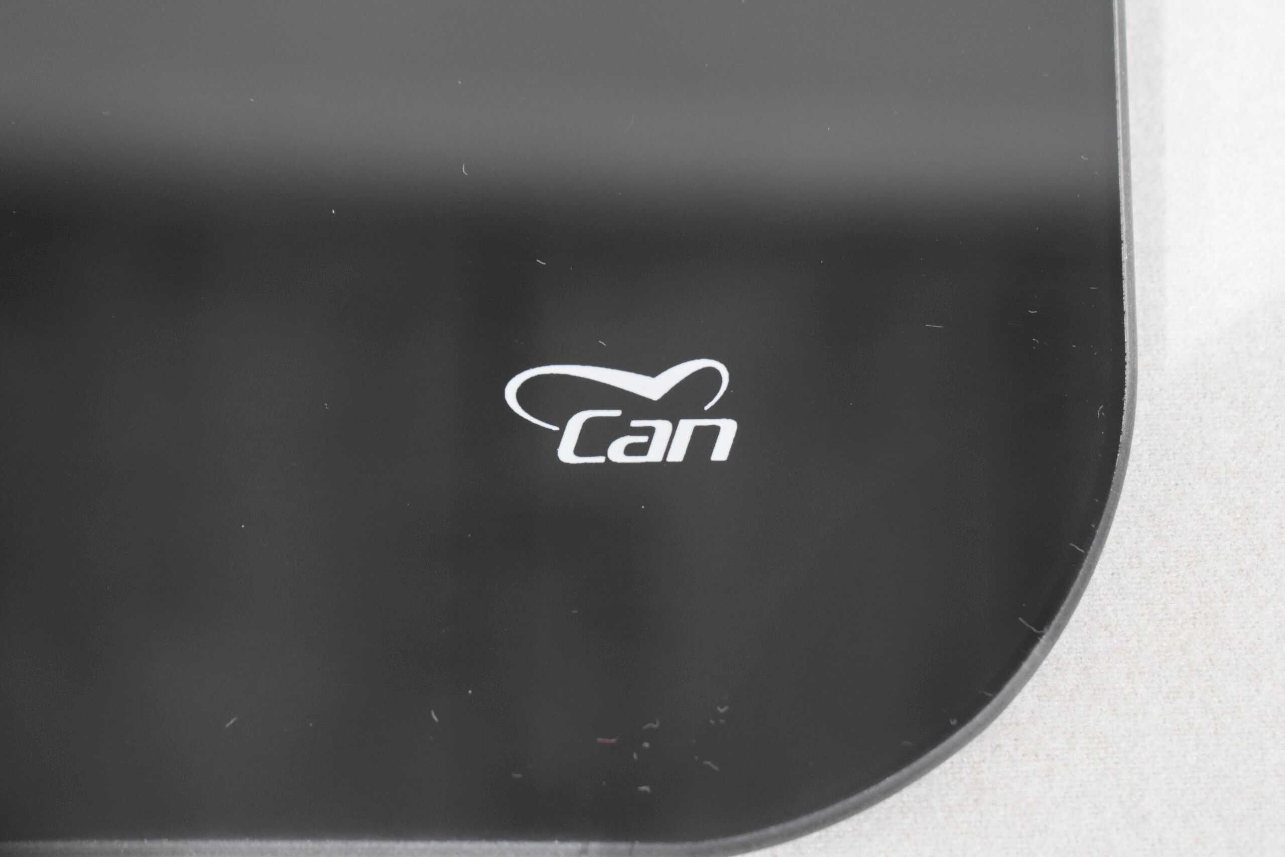 Can Glasabdeckung für Kochfeld 350x295mm schwarz