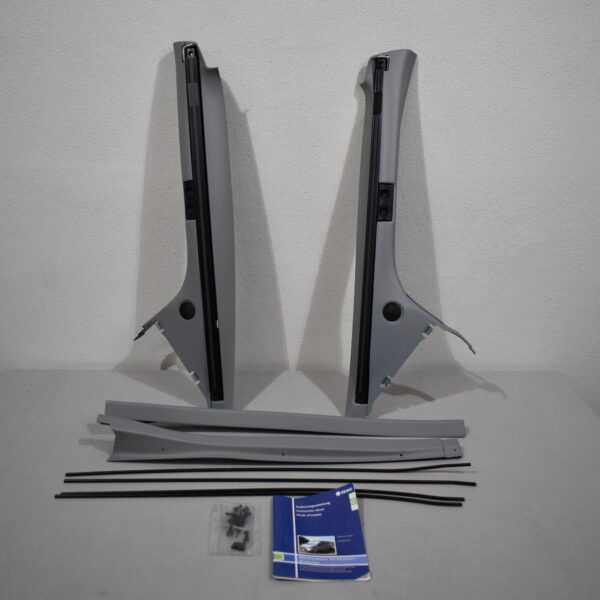 Remis Verdunklungs-Plissee für Fahrerkabine Ford Transit Custom ab BJ 2012