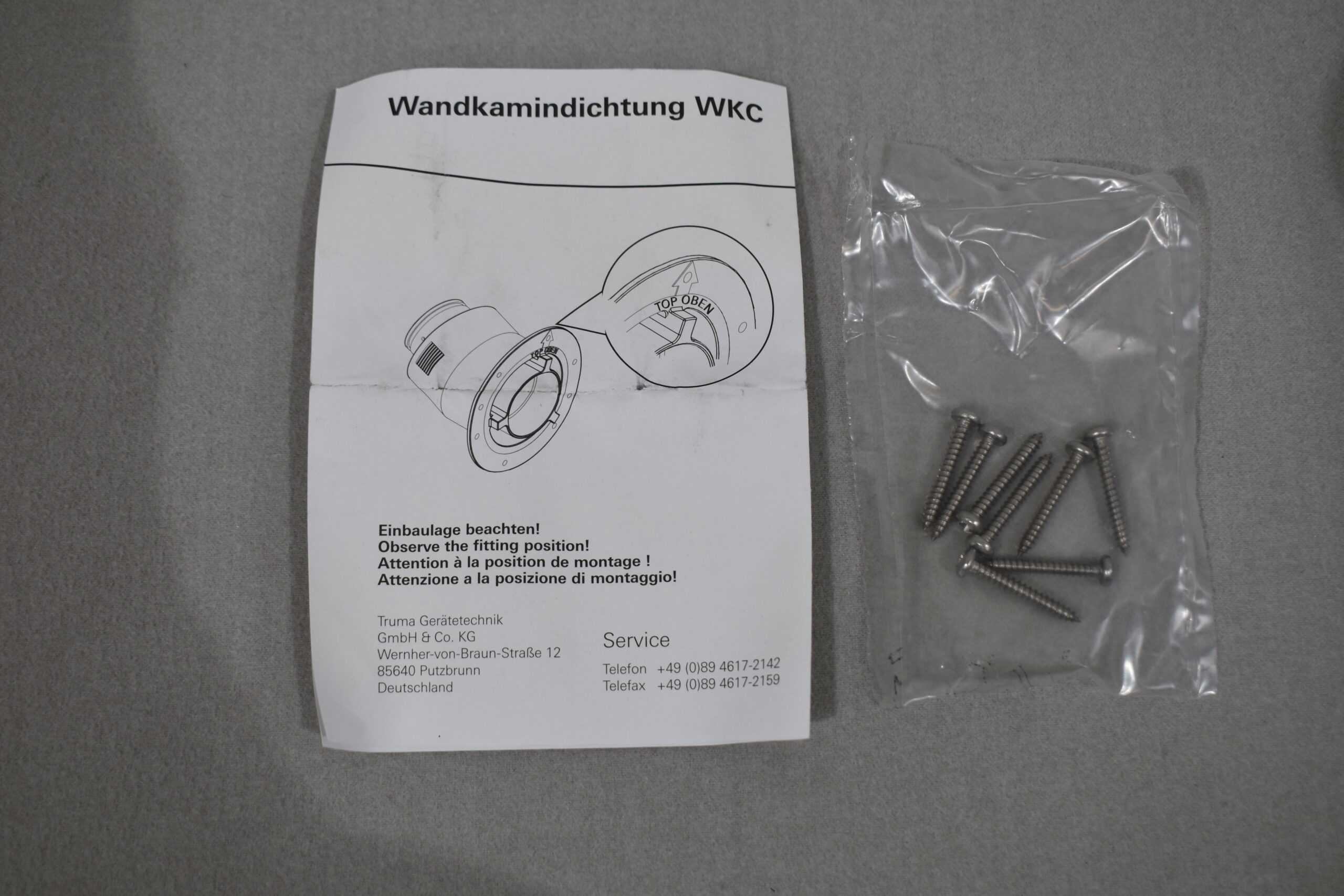 Truma Wandkamindichtung WKC