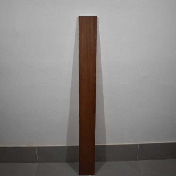 Panel in Grasoptik/Lampe 170x1655x25mm schwarz/weiß