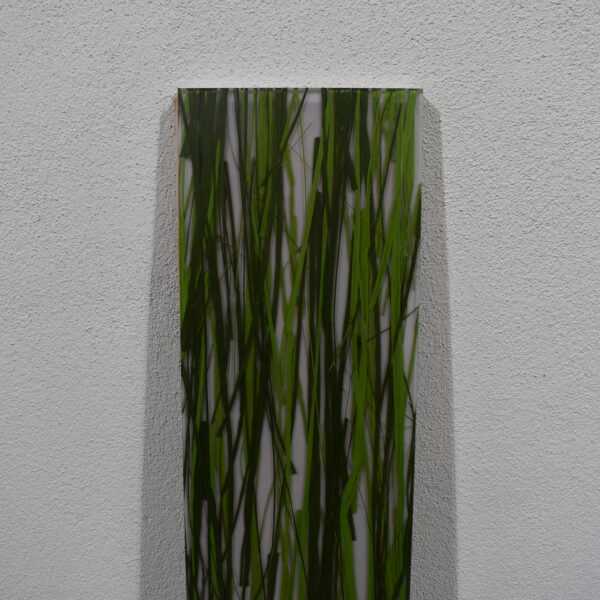 Panel in Grasoptik/Lampe 170x1655x25mm grün