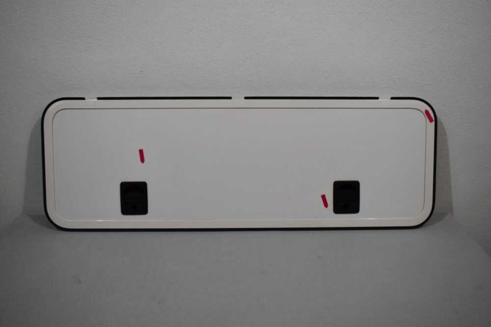 Füllung für Serviceklappe 1170x390mm weiß