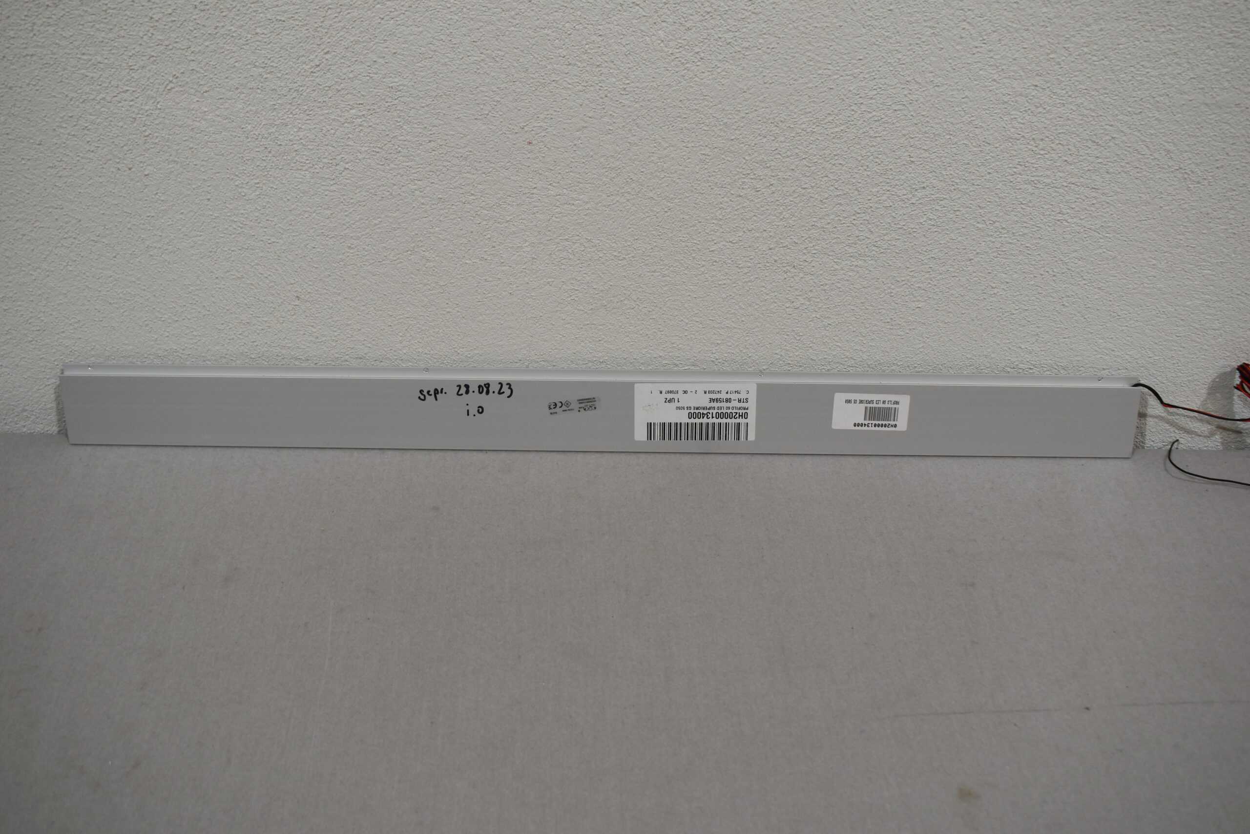 Vorgesetzte Alu Lichtleiste