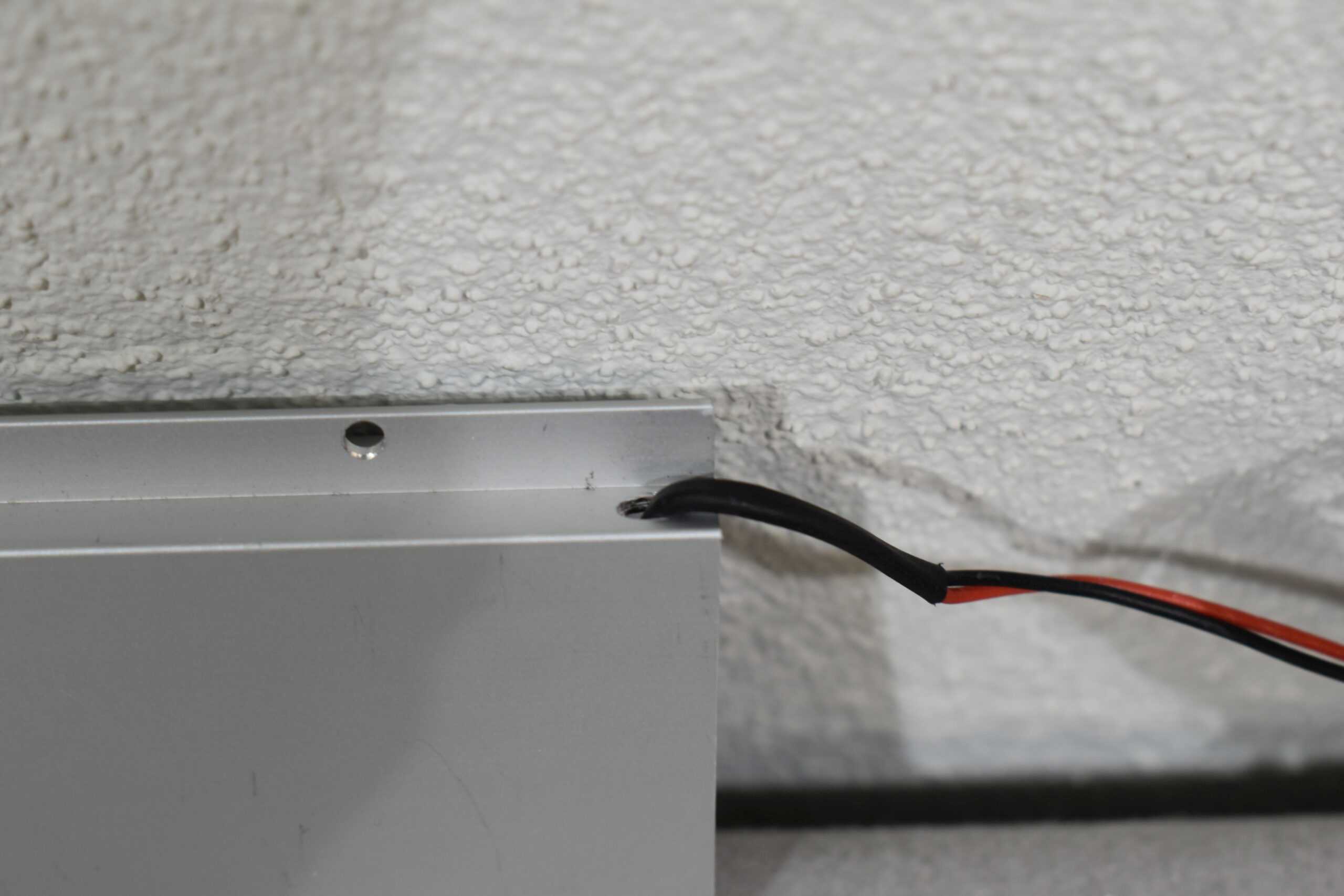 Vorgesetzte Alu Lichtleiste