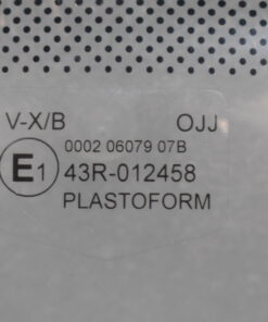 Tegos Fensterscheibe zu Aufbautür Tegos 2009; 208x615mm