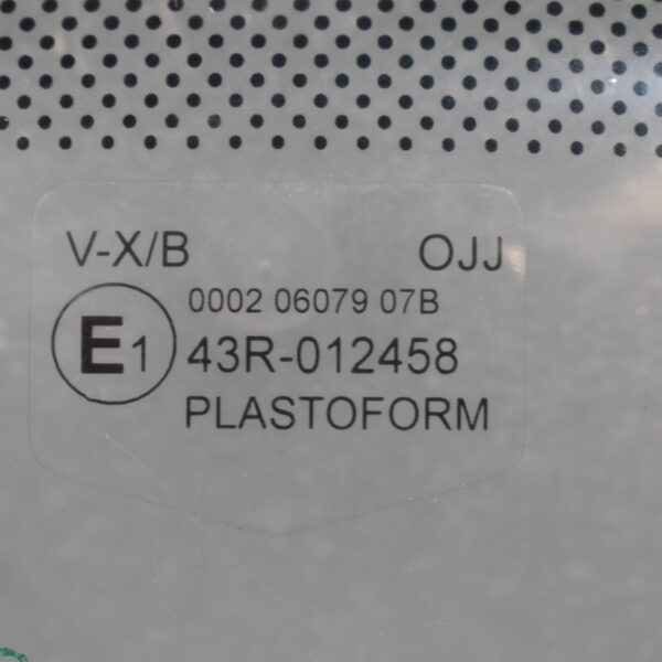 Tegos Fensterscheibe zu Aufbautür Tegos 2009; 208x615mm